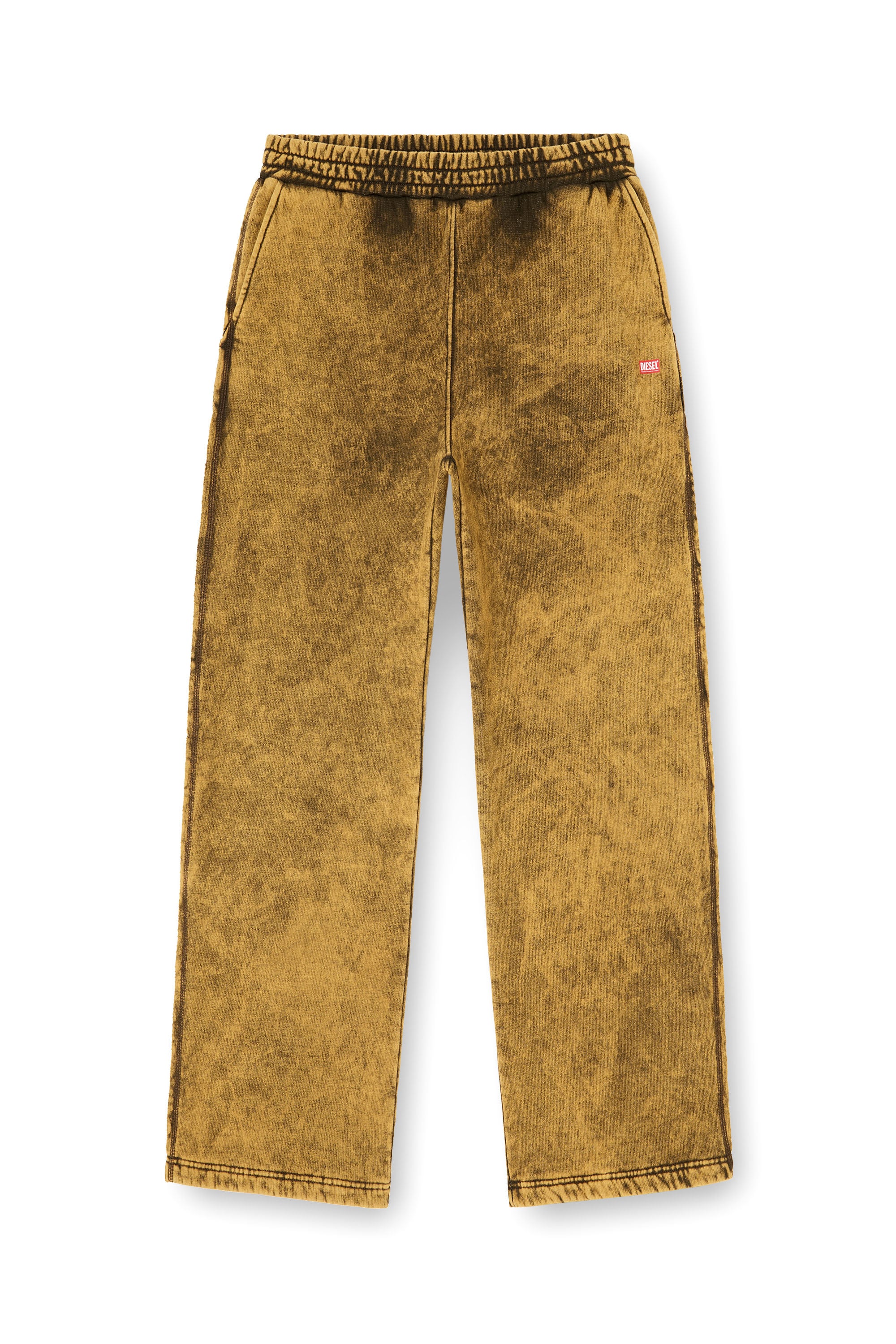 Diesel - P-MARTAINS-RAW, Man's Acid-wash sweatpants with raw edges in null - 4