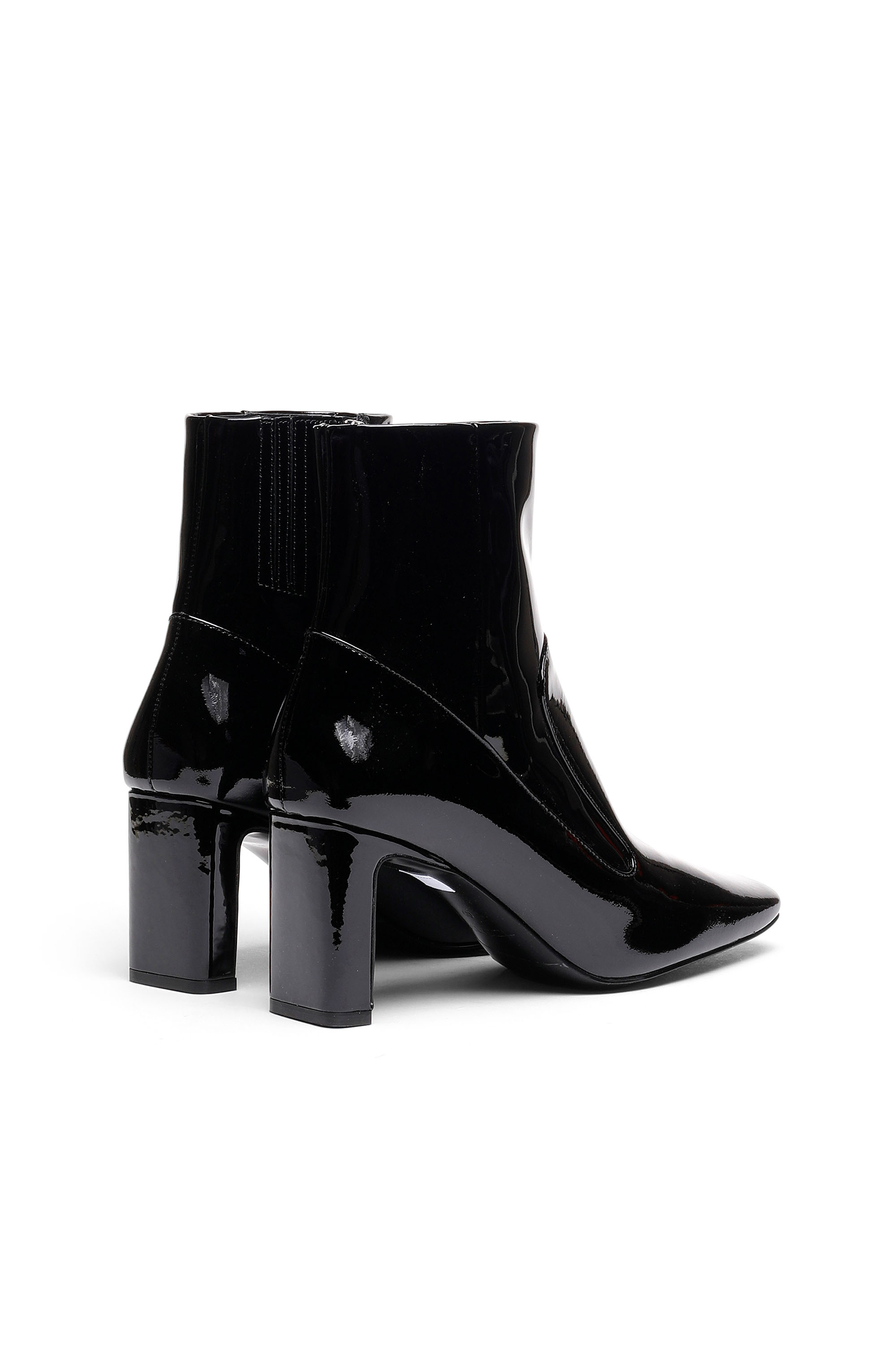 cheap patent leather boots