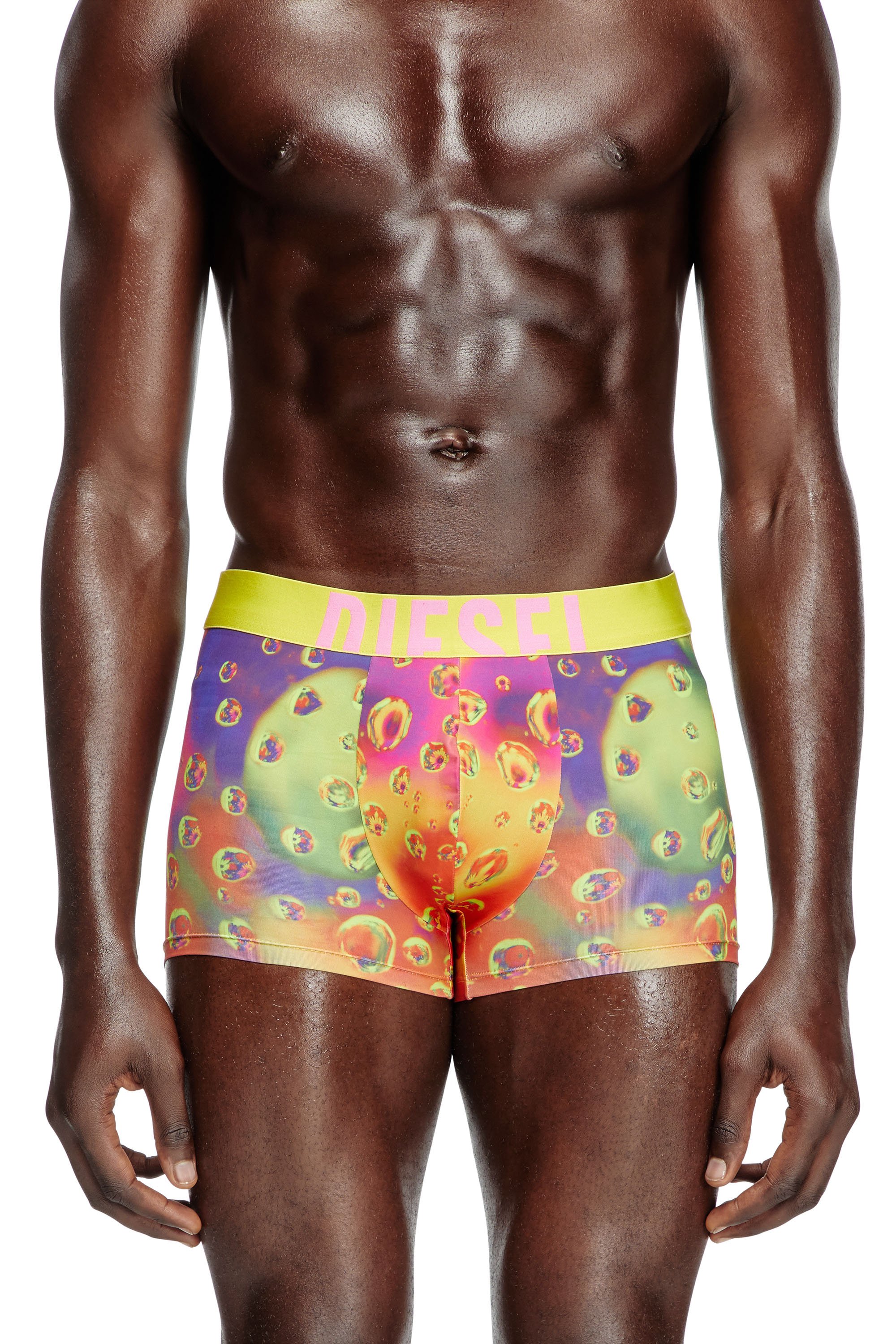 Diesel - DAMIEN-D-POP-40, Man's Boxer briefs with acid rain print in Multicolor - 2