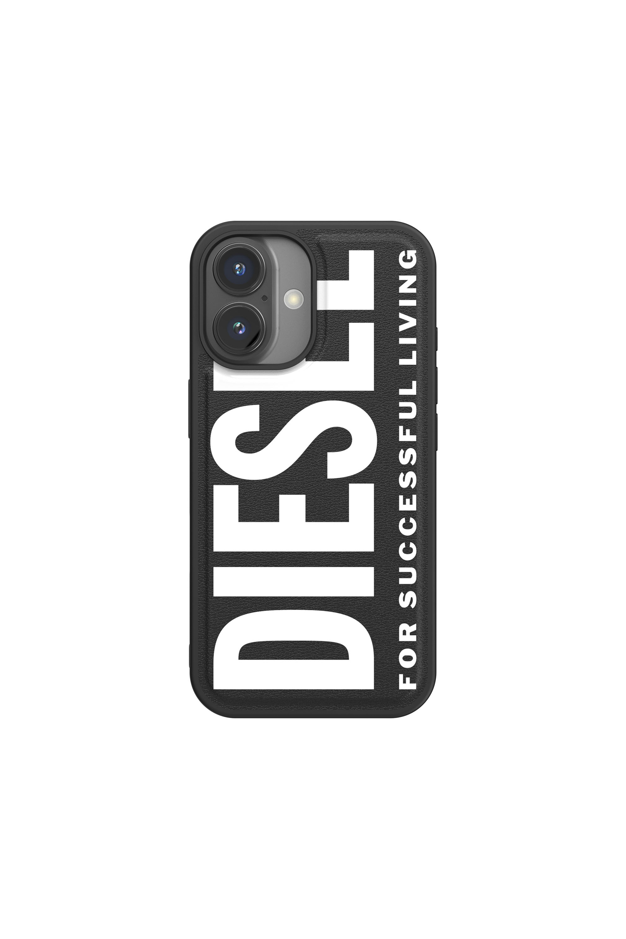 Diesel - 60127 MOULDED CASE, Unisex's Moulded Case with Magsafe for iP 16 in Black - 3