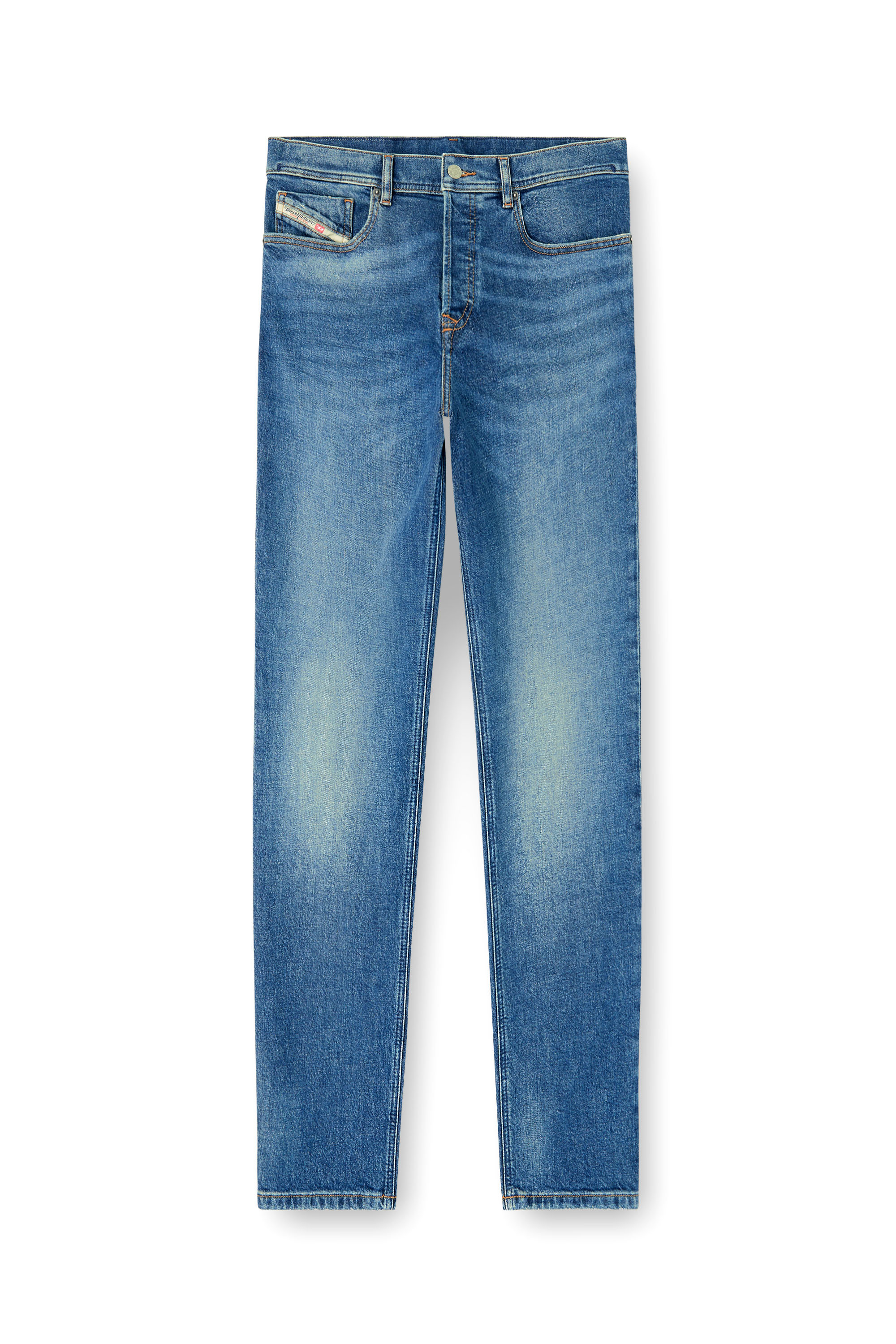Diesel - Man's Regular Jeans 2023 D-Finitive 0BEBD, Blue - 3