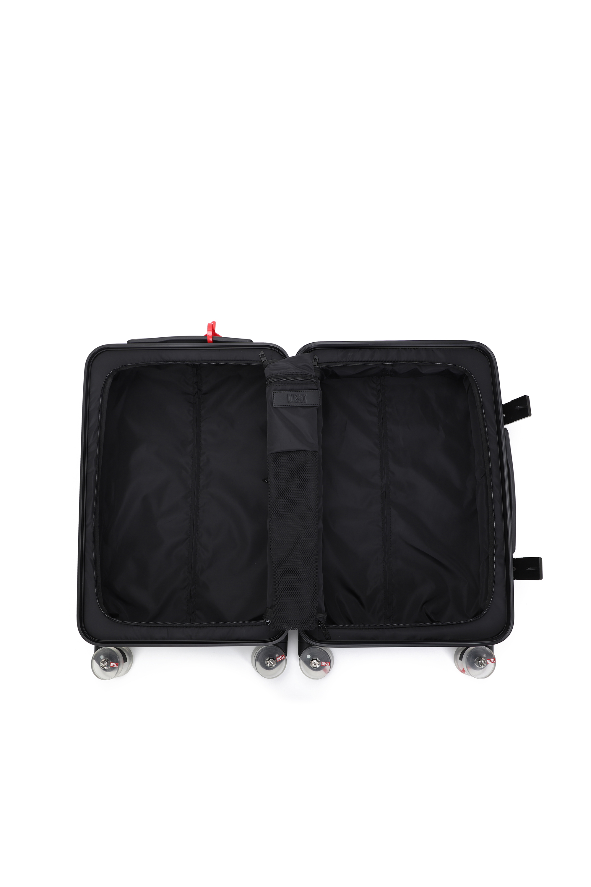 Diesel - DIESEL CARBON FIBER TROLLEY-BLACK- DSL00, Unisex's Carbon fiber suitcase size S in Black - 4