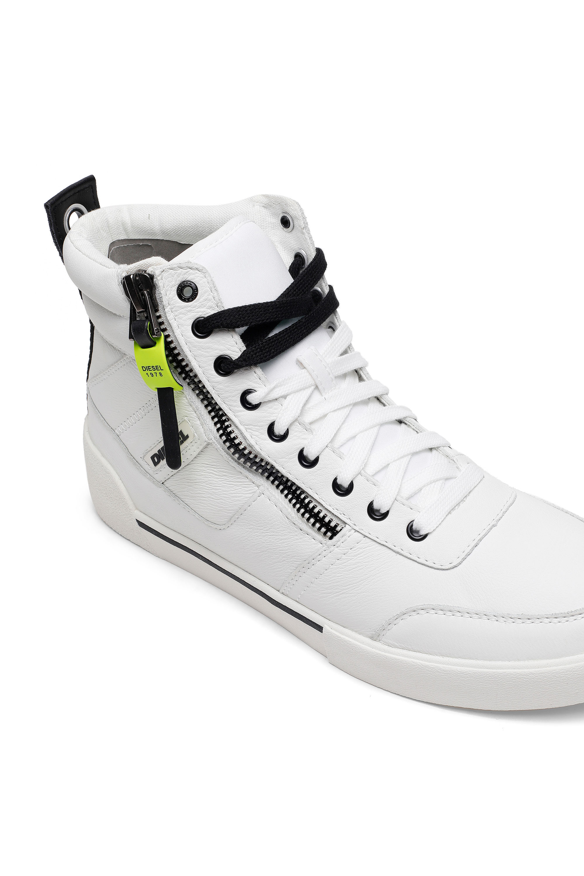 white diesel high top sneakers