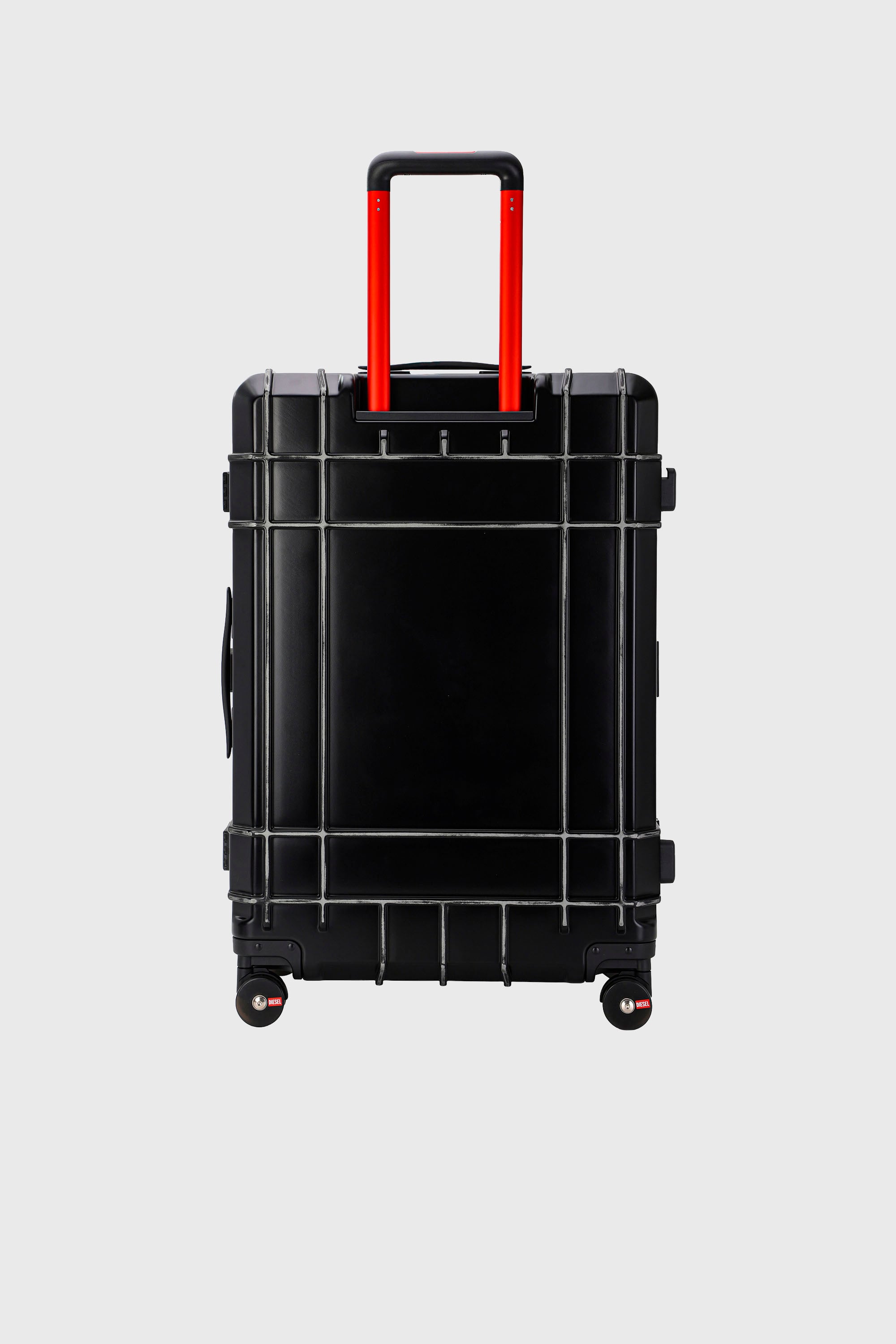 Diesel - DIESEL PC STRONG IMAGE TROLLEY- DSL003, Unisex's Rugged suitcase size L in Black - 2
