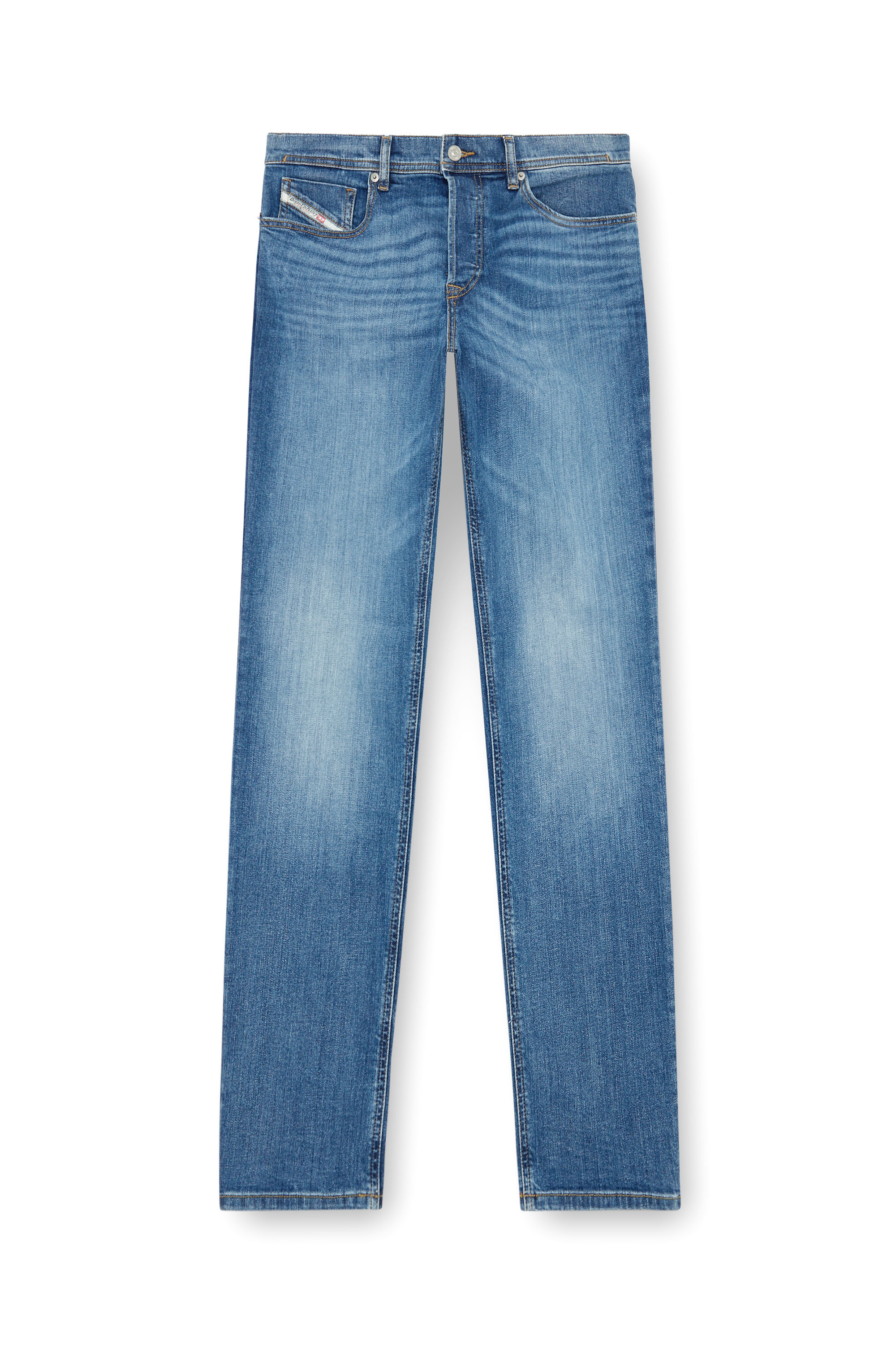 Diesel - Man's Regular Jeans 2023 D-Finitive 0KIAL, Light Blue - 3