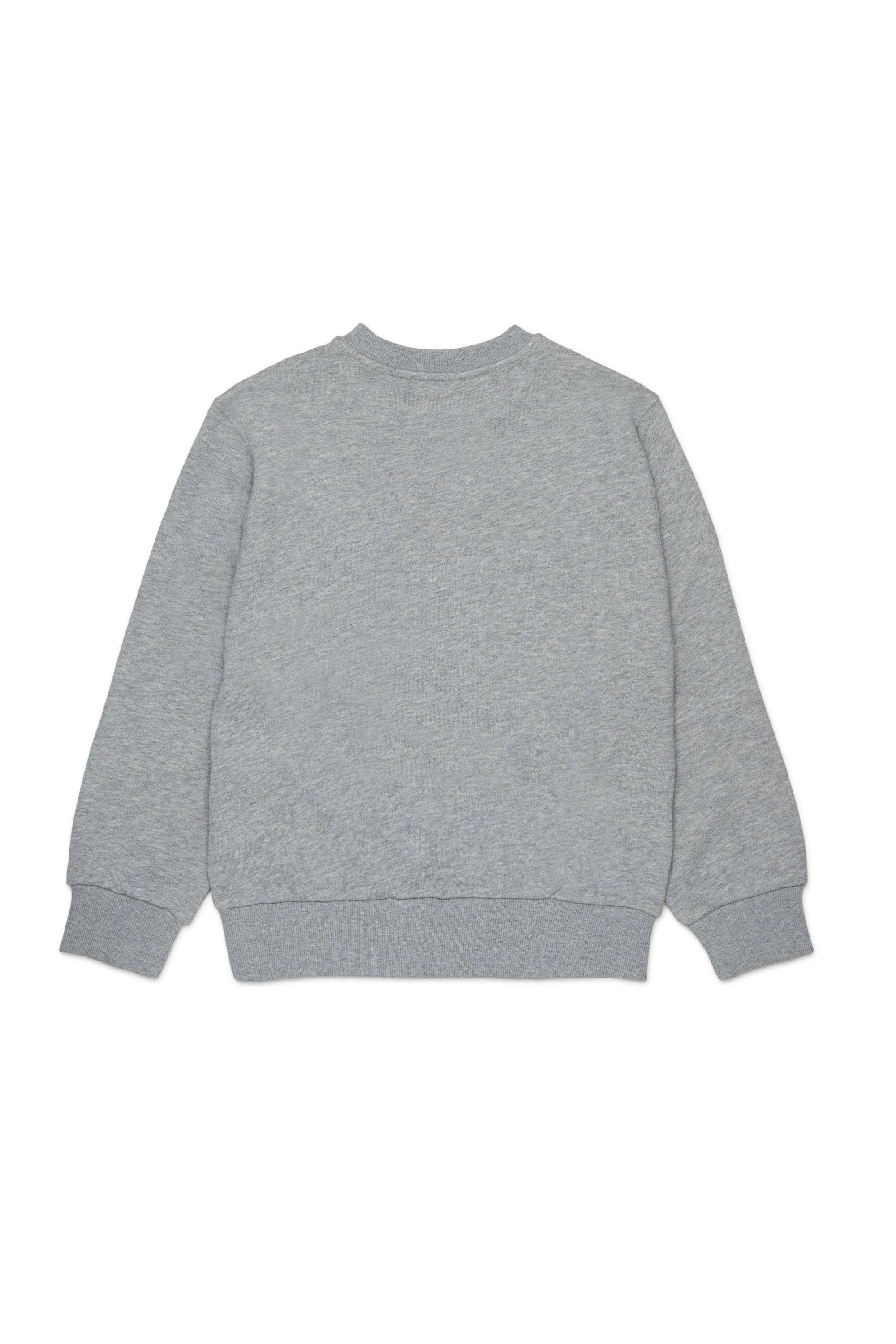 Diesel - SXGIN OVER, Unisex's Sweatshirt small logo patch in Grey - 2