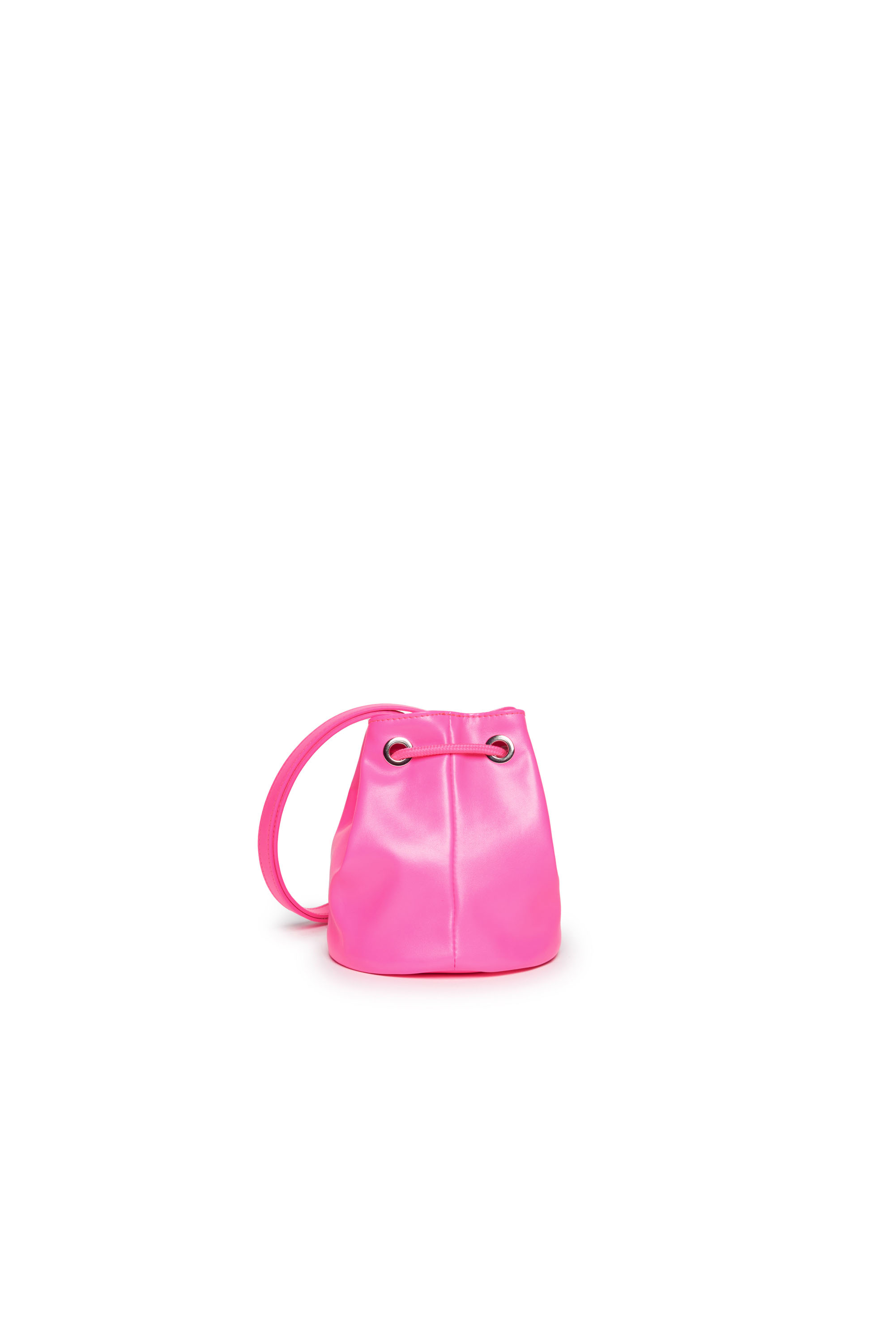Diesel - WELLTY, Woman Bucket bag in coated fabric in Pink - Image 2