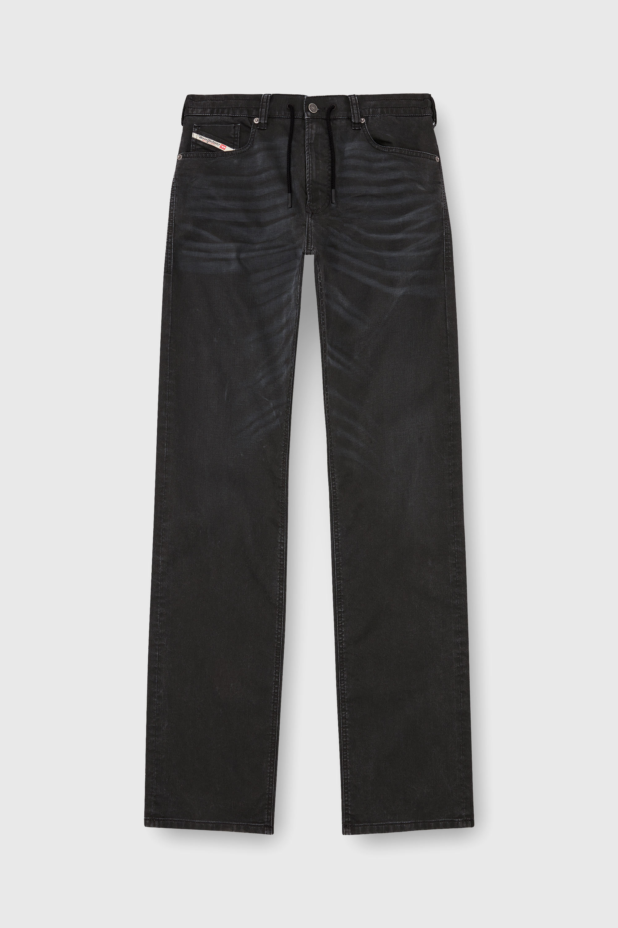 Diesel - Man's Relaxed 2080 D-Reel Joggjeans&reg; 09J75, Black/Dark grey - 2
