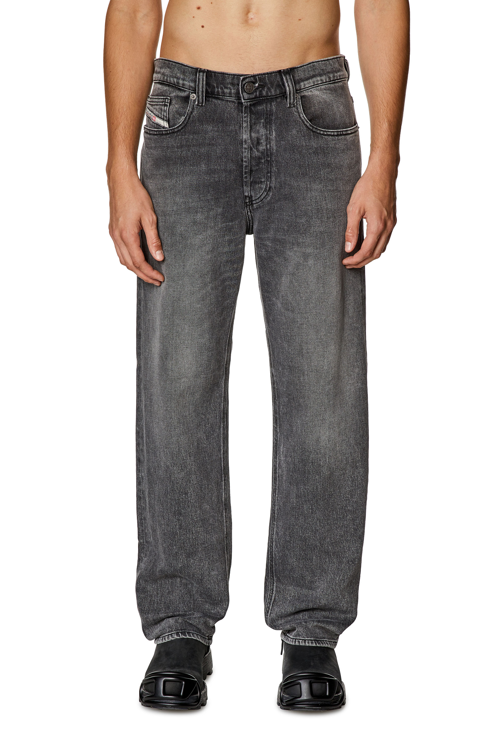 Diesel - Straight Jeans 2010 D-Macs 09I33, Grey - Image 1