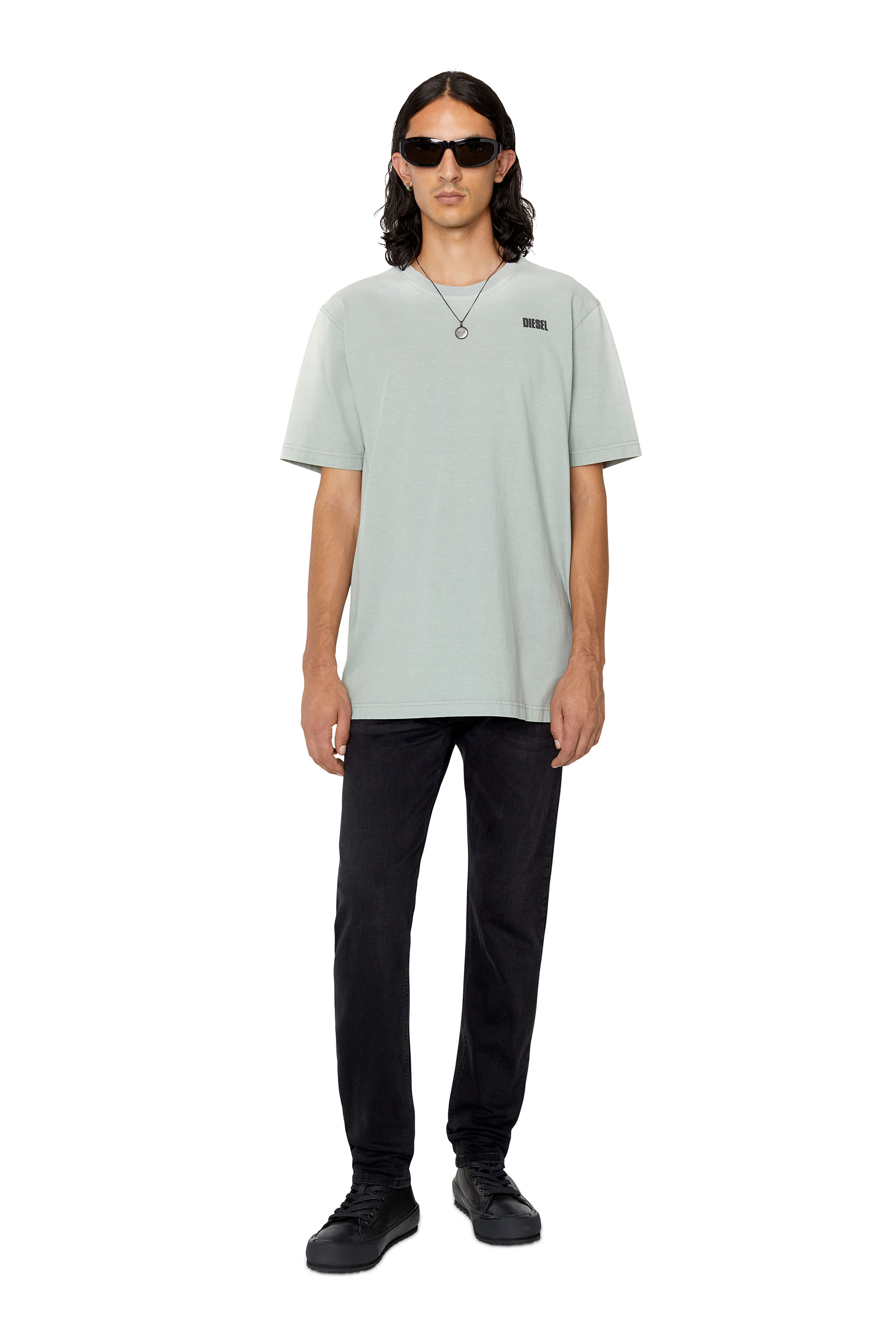 Diesel - Slim Jeans D-Luster 0IHAU, Black/Dark grey - Image 1