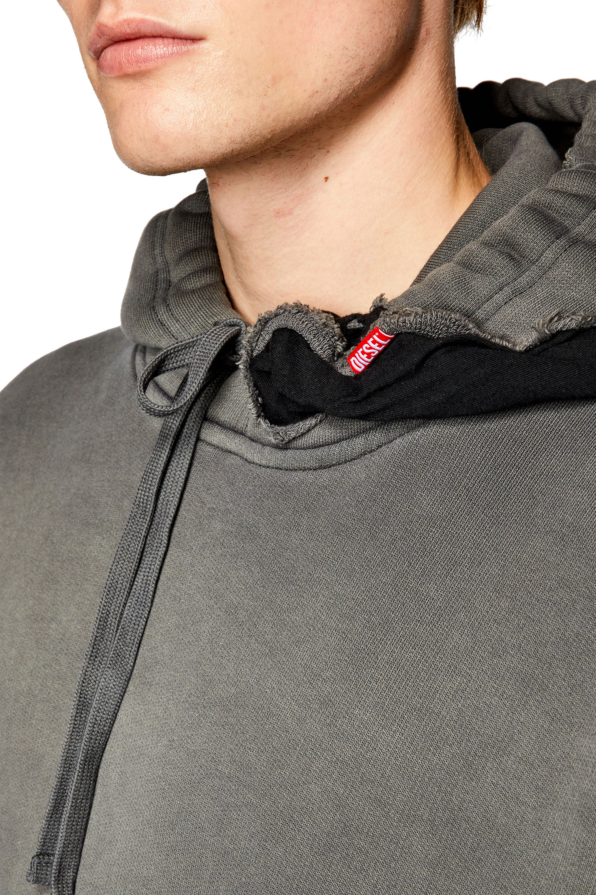 Diesel - S-MACSROT-HOOD, Grey - Image 5