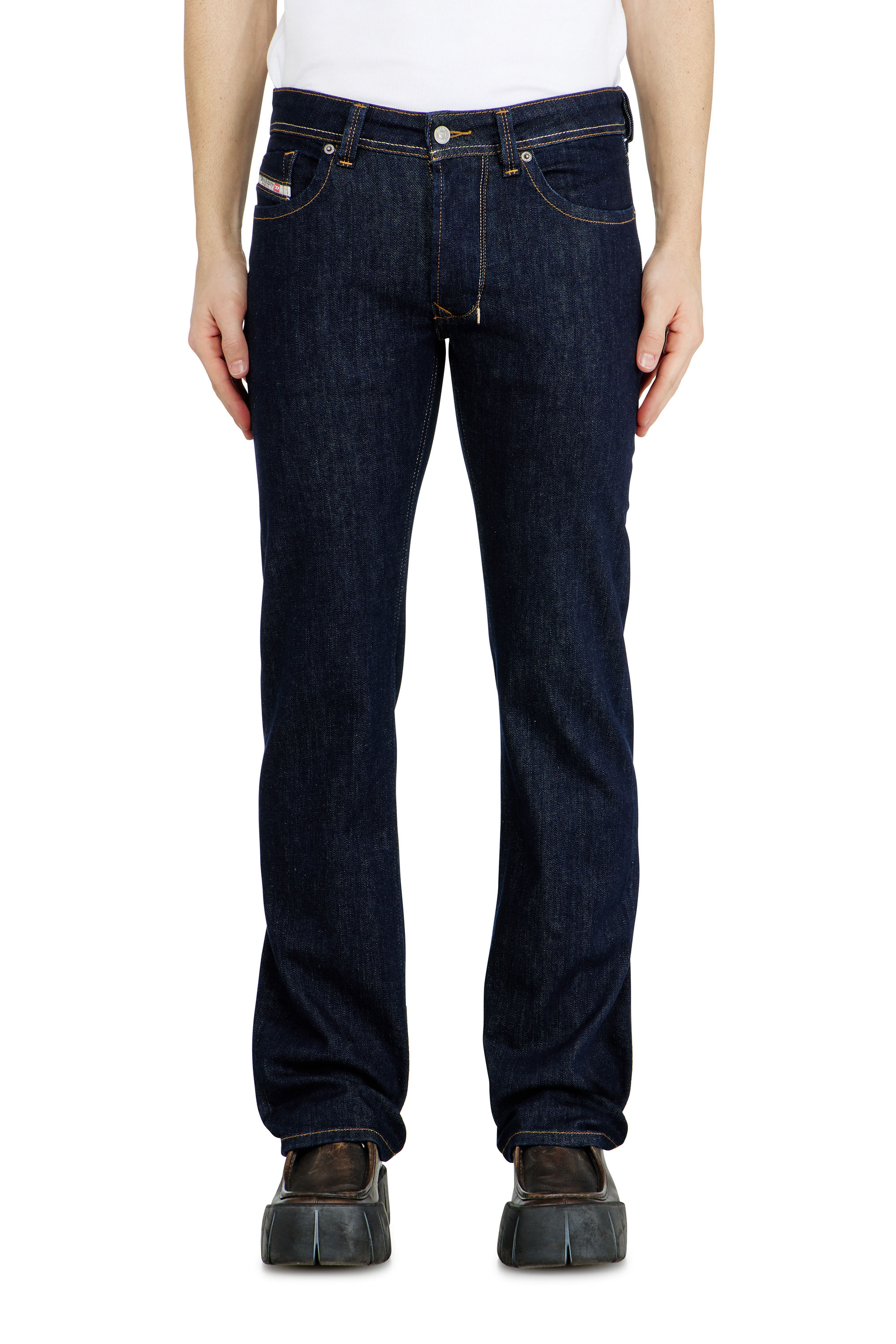 Diesel - Man's Regular Jeans 1985 Larkee 0DBEJ, Dark Blue - 1