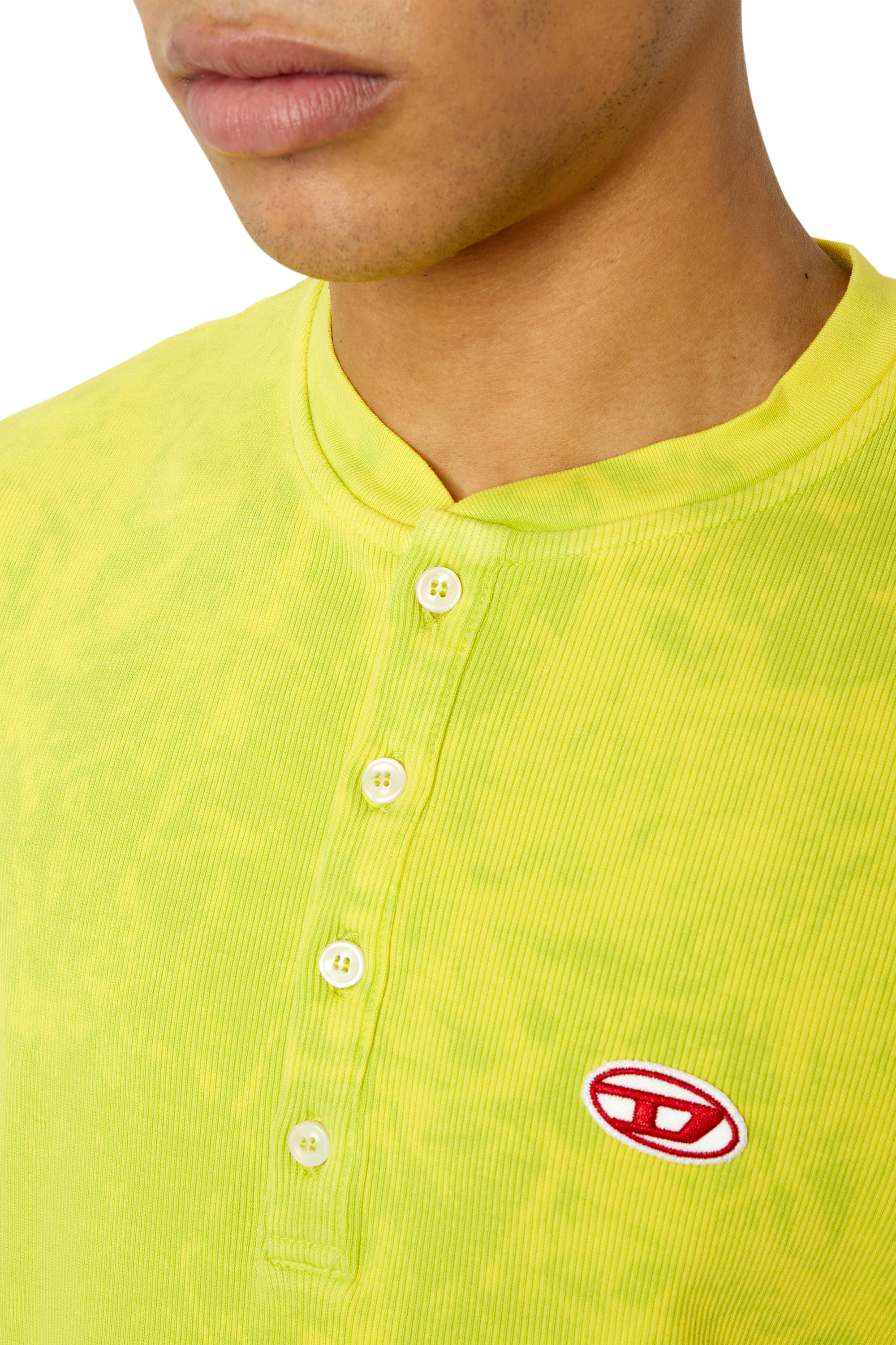 Diesel - T-JUSTRIB, Green Fluo - Image 5