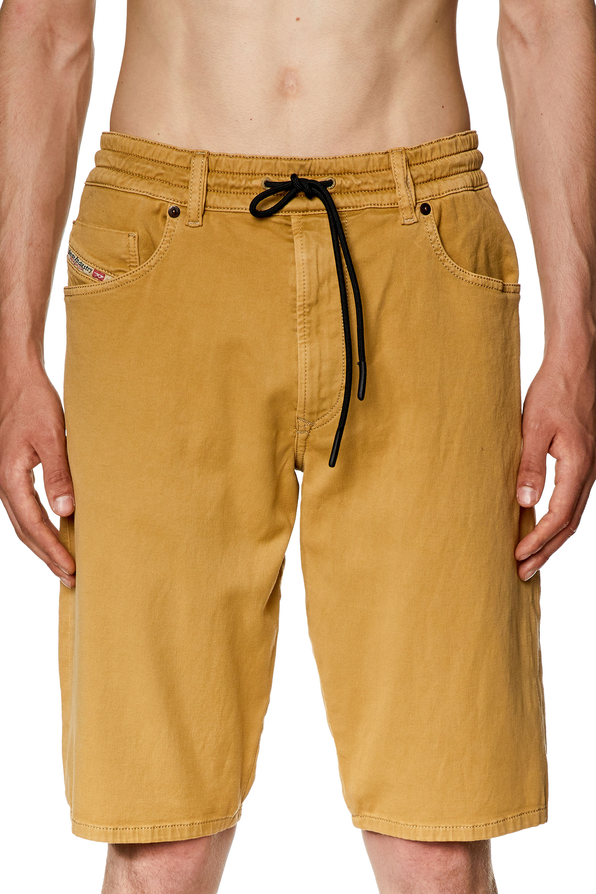 Diesel - D-KROOLEY-SHORT JOGG, Light Brown - Image 4