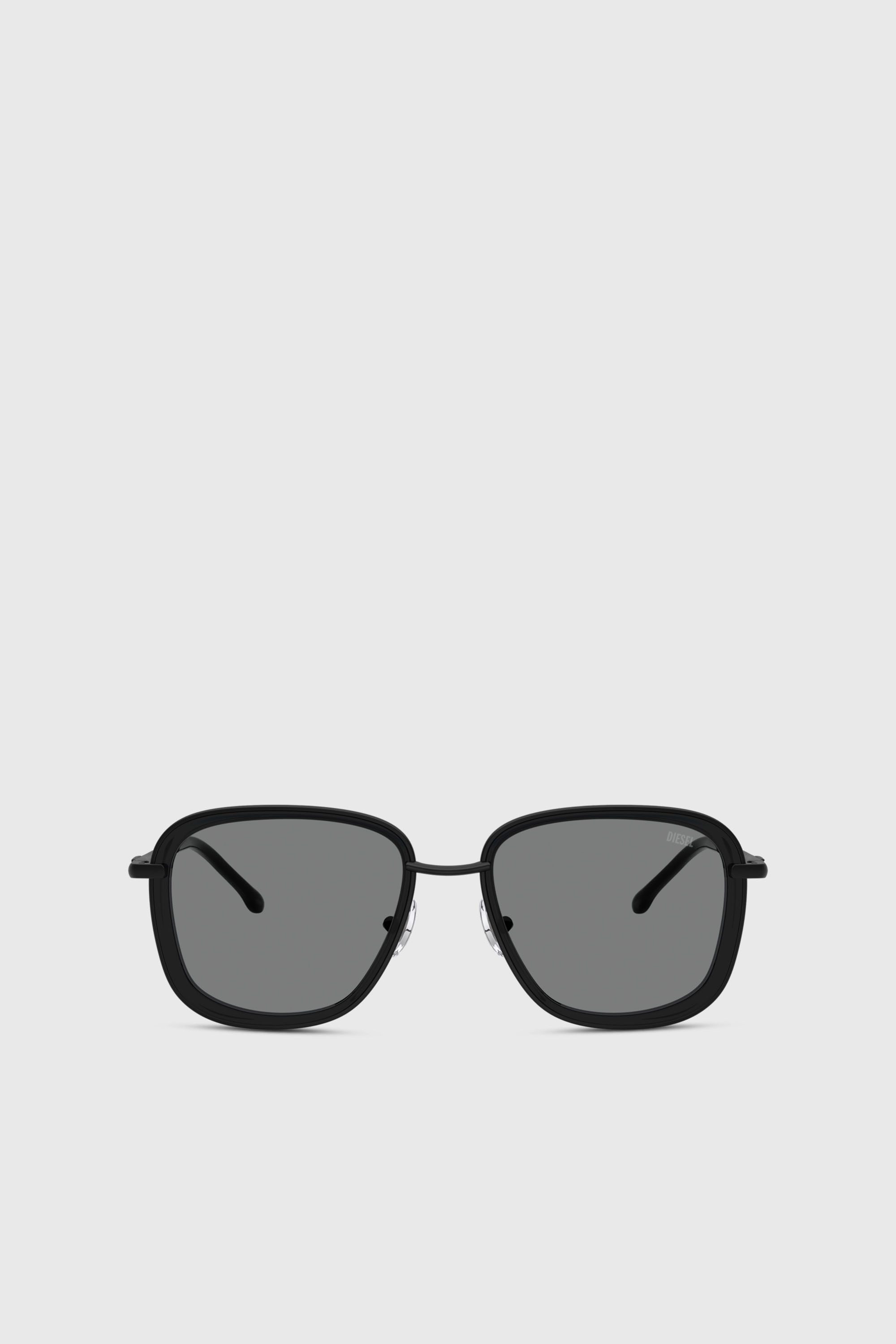 Diesel - 0DL1017, Unisex's Square sunglasses in Black - 1