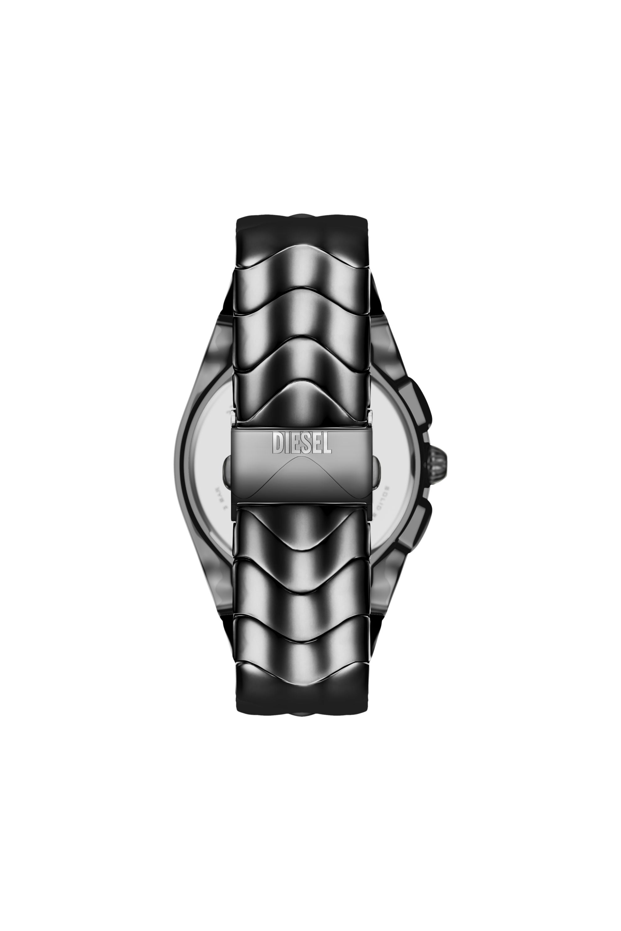 Diesel - DZ4713 WATCH, Man's Mercurial gunmetal stainless steel watch in Black - 2