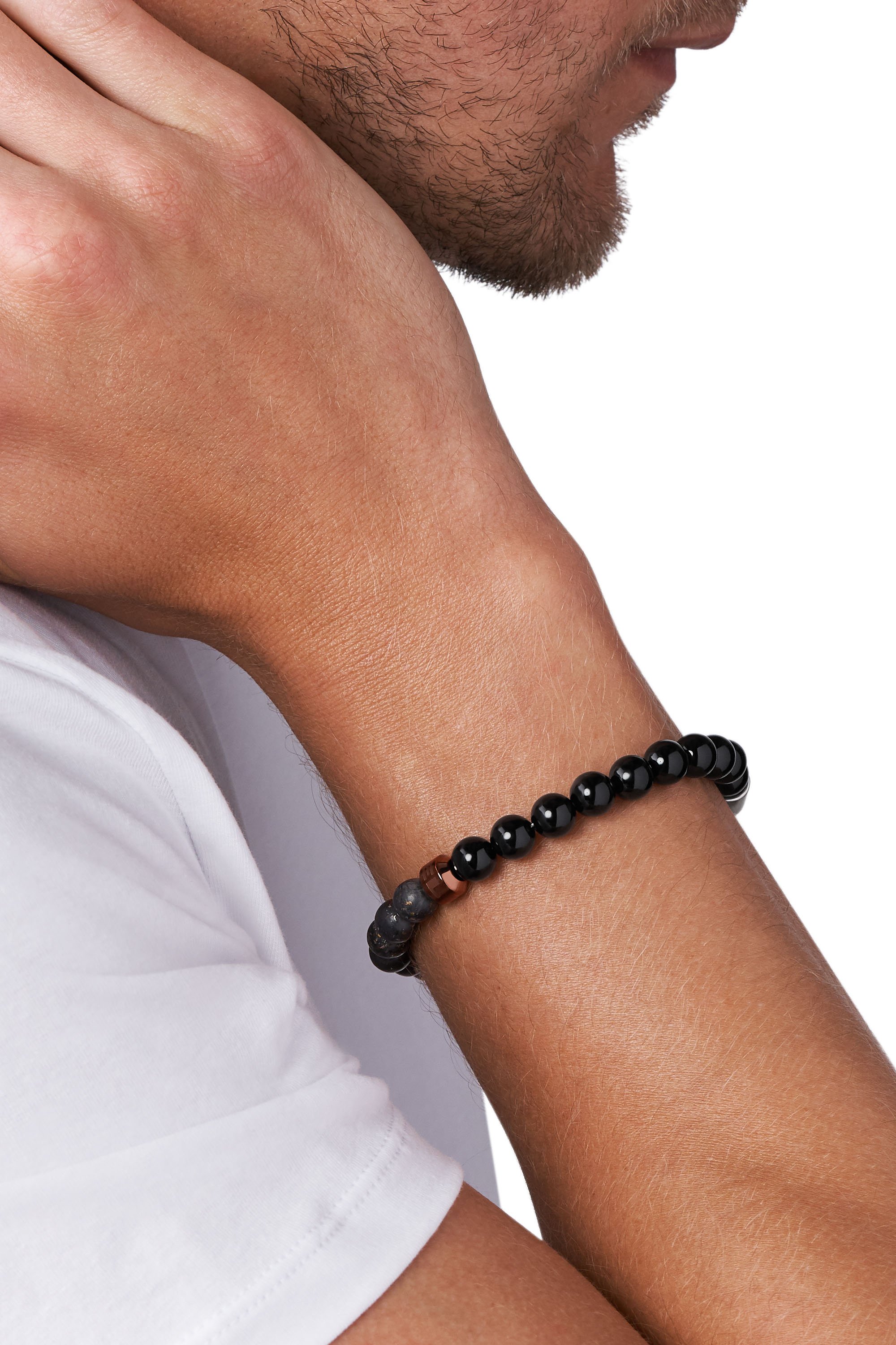 diesel bracelet mens