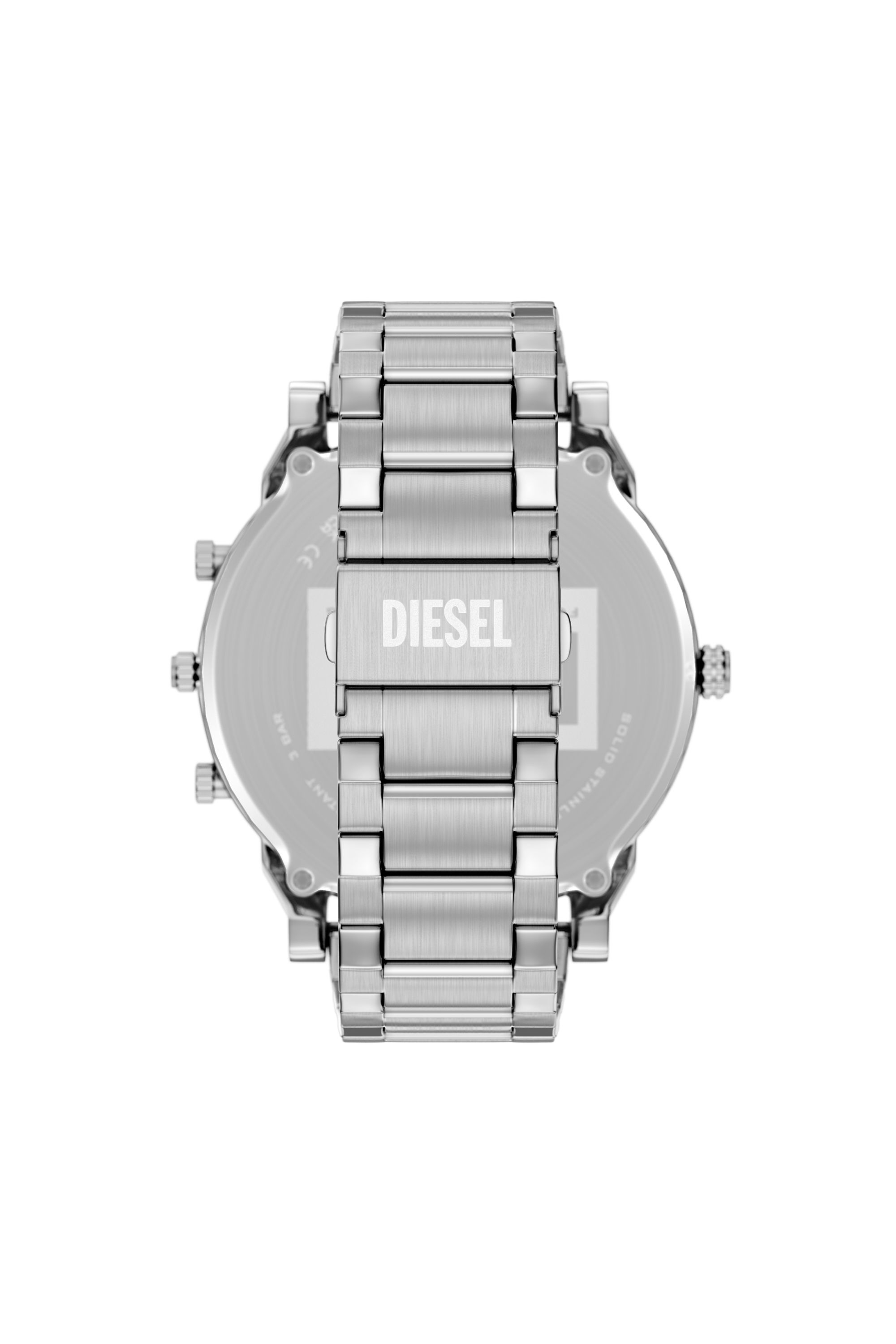 Diesel - DZ7495 WATCH, Man's Mr. Daddy Slim Stainless Steel Watch in Silver - 2