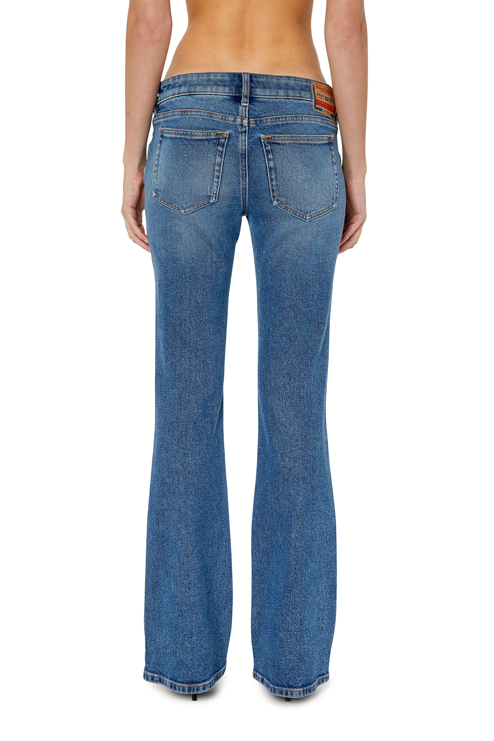 Diesel - 1969 D-Ebbey 0NFAJ Bootcut and Flare Jeans, Medium blue - Image 3