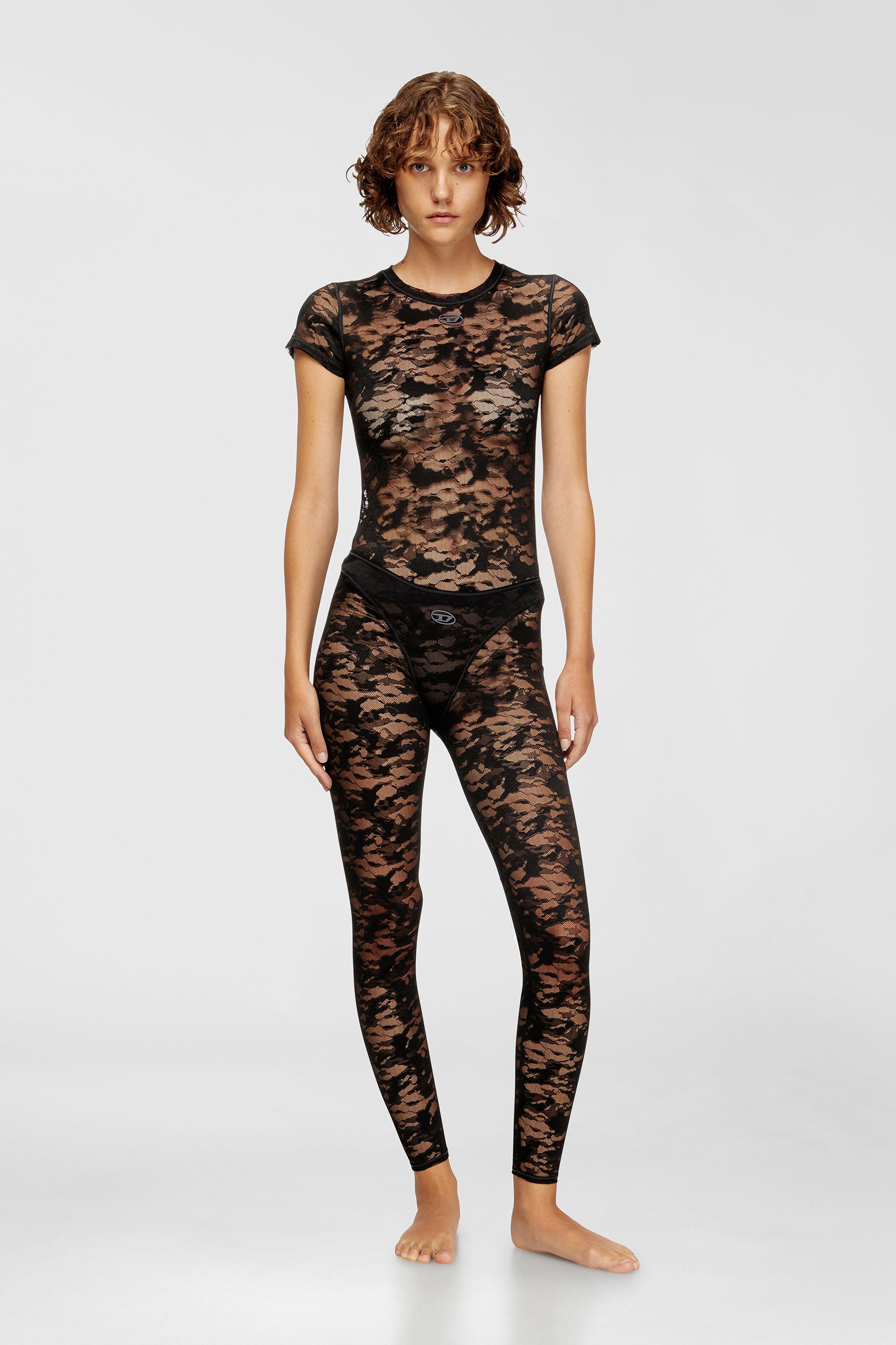 Camo lace T-shirt