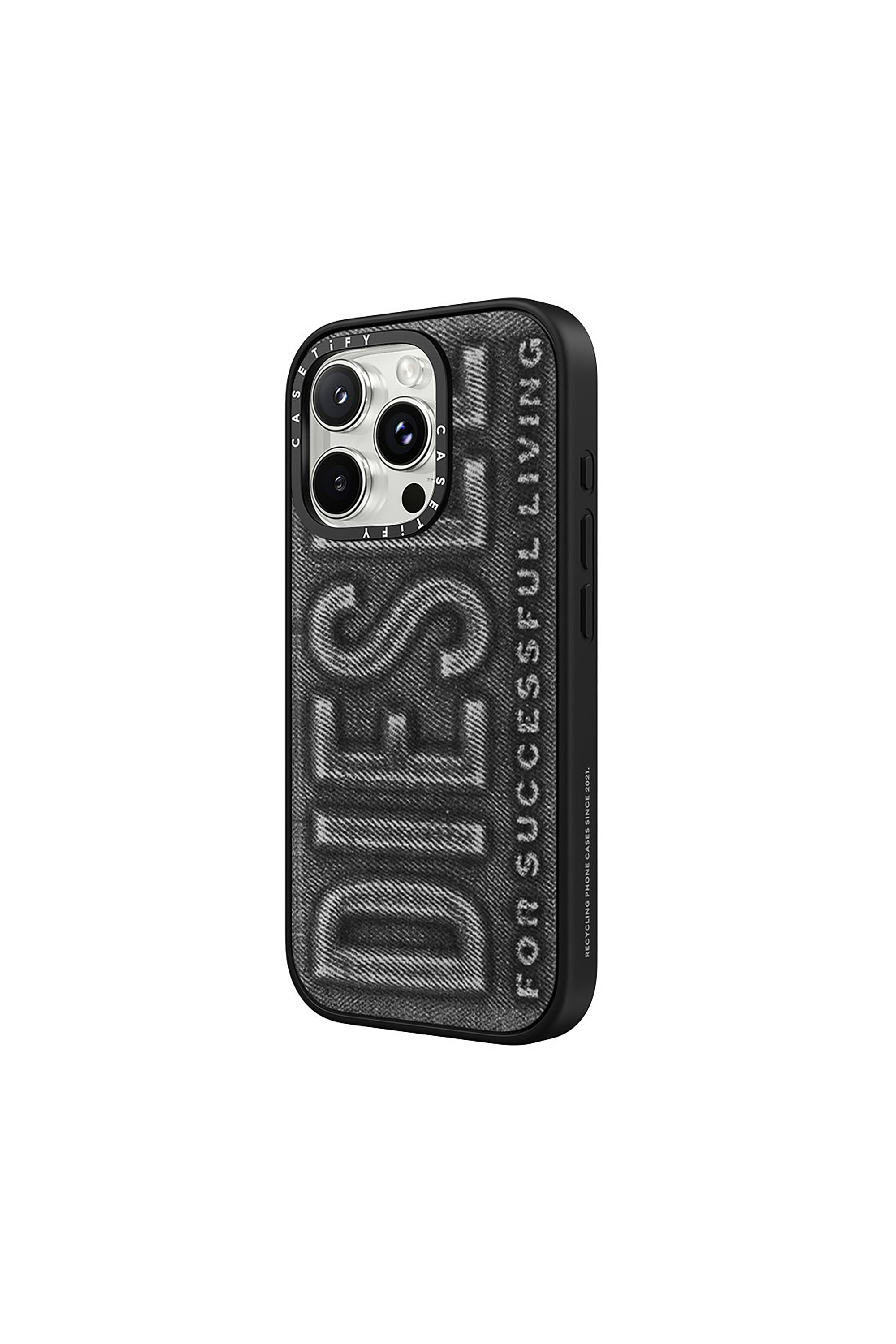 Diesel - 60561 MOULDED CASE, Unisex's Biscotto impact case for iPhone 16 Pro in Black - 2
