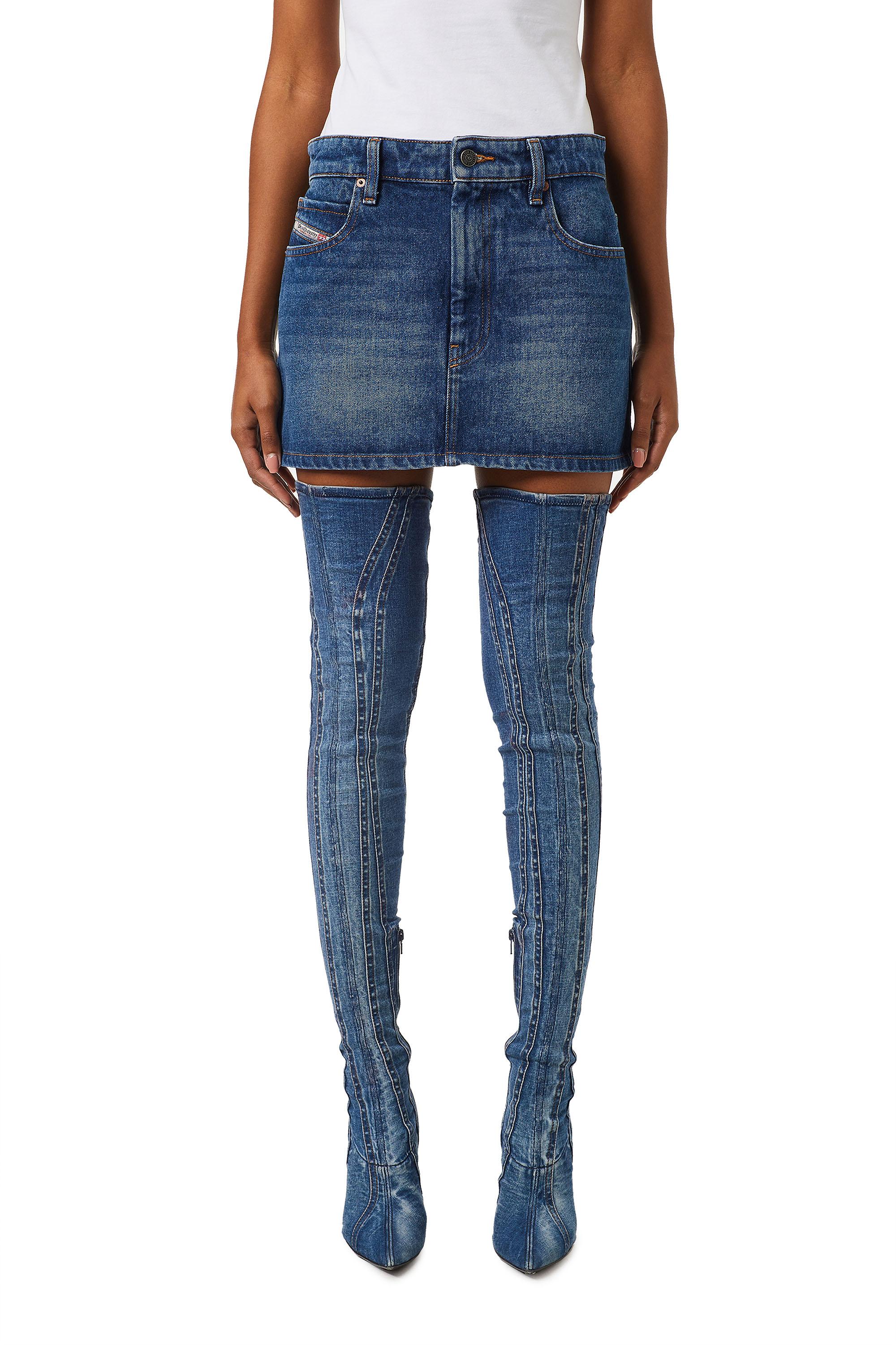 DE-EISY, Medium blue - Skirts
