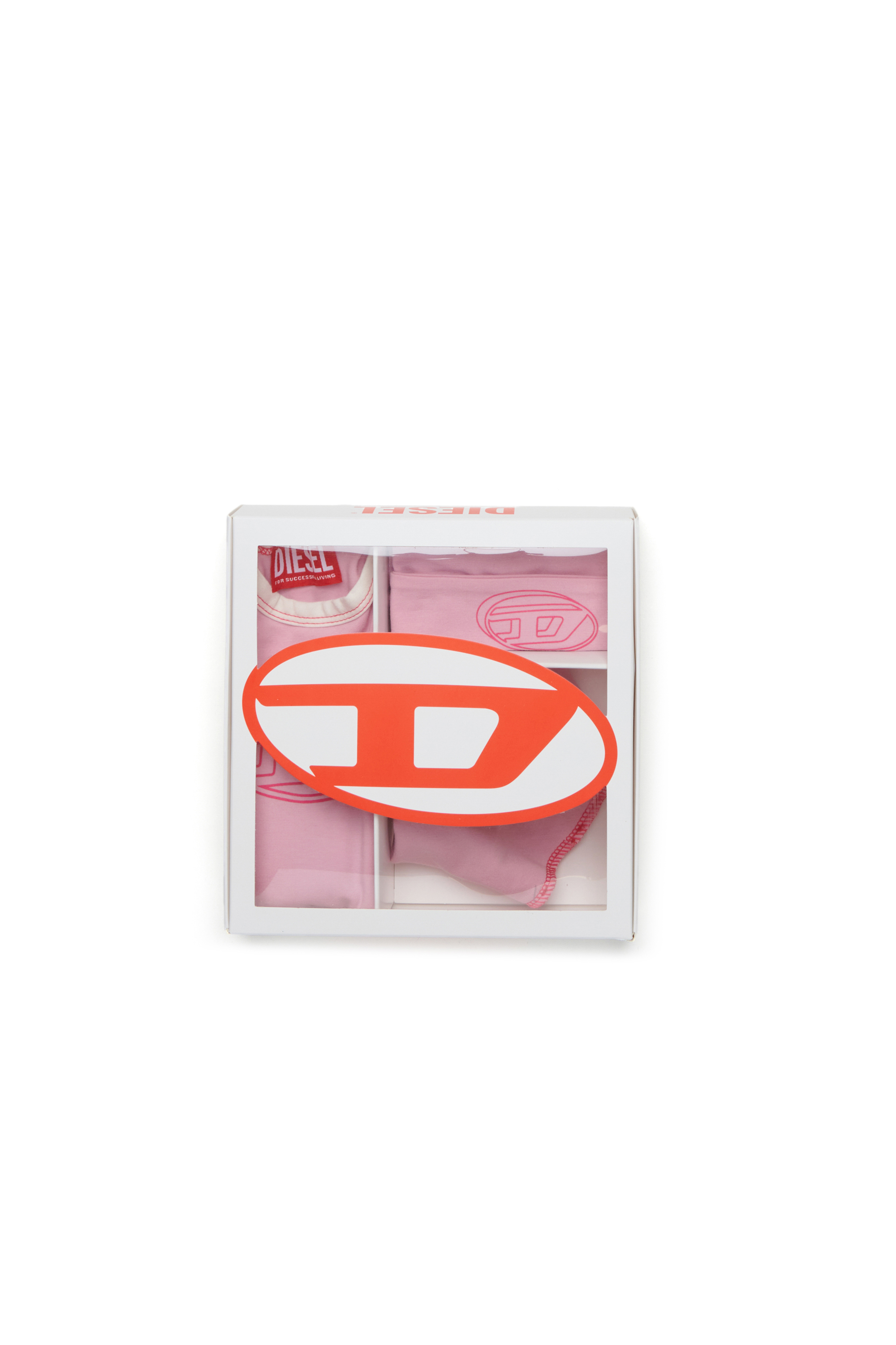 Diesel - USISSYBOX-NB, Unisex's Cotton underwear kit with logo in Pink - 4