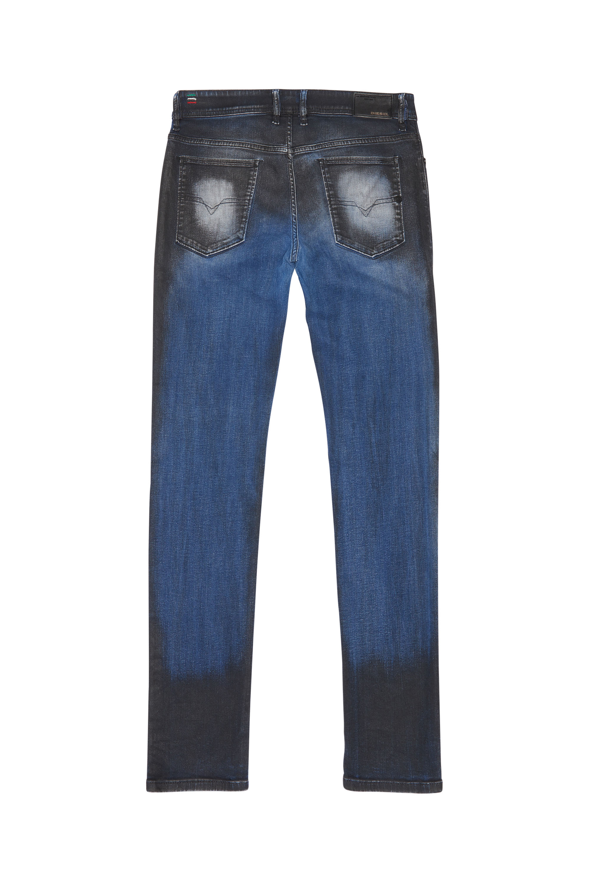 SLEENKER, Medium blue Diesel - SLEENKER, Man's Diesel Man - Jeans Black/Dark grey in Medium blue - 2