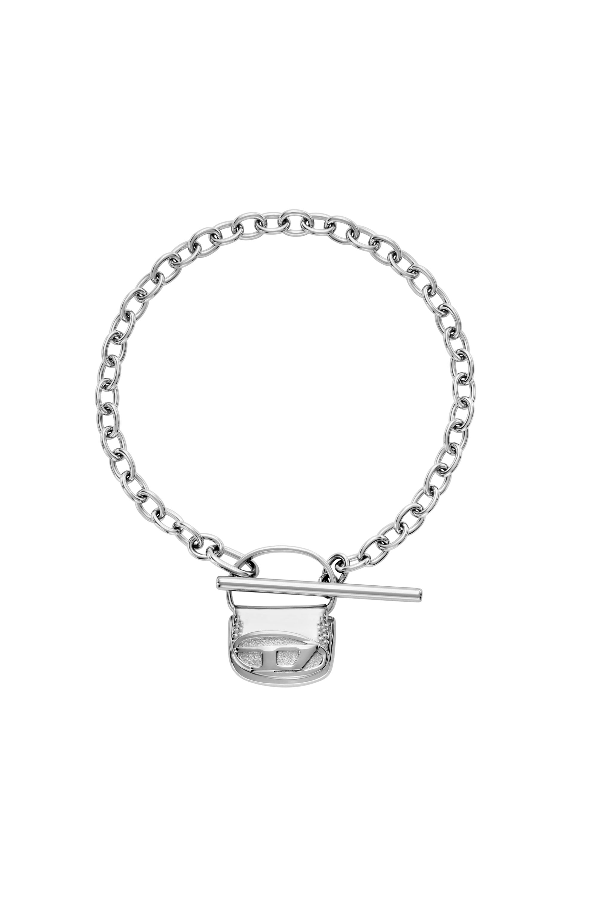 Diesel - DX1592040 JEWEL, Unisex's Stainless Steel Bracelet in Silver - 1