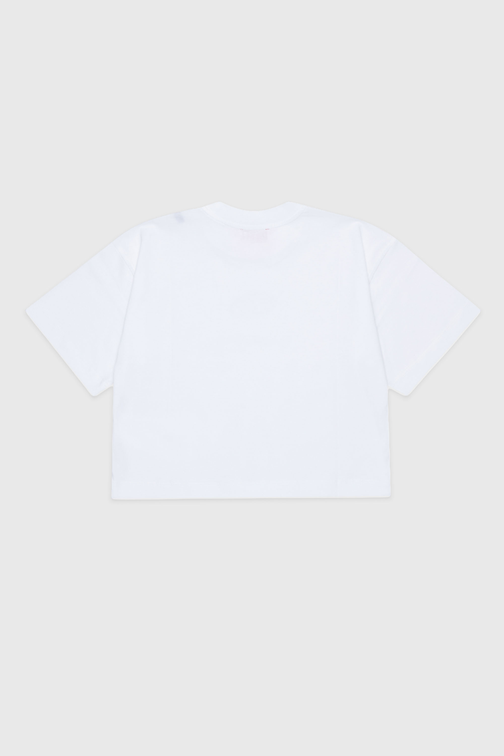 Diesel - TLIXIN, Woman's Cropped T-shirt with Oval D logo in White - 2
