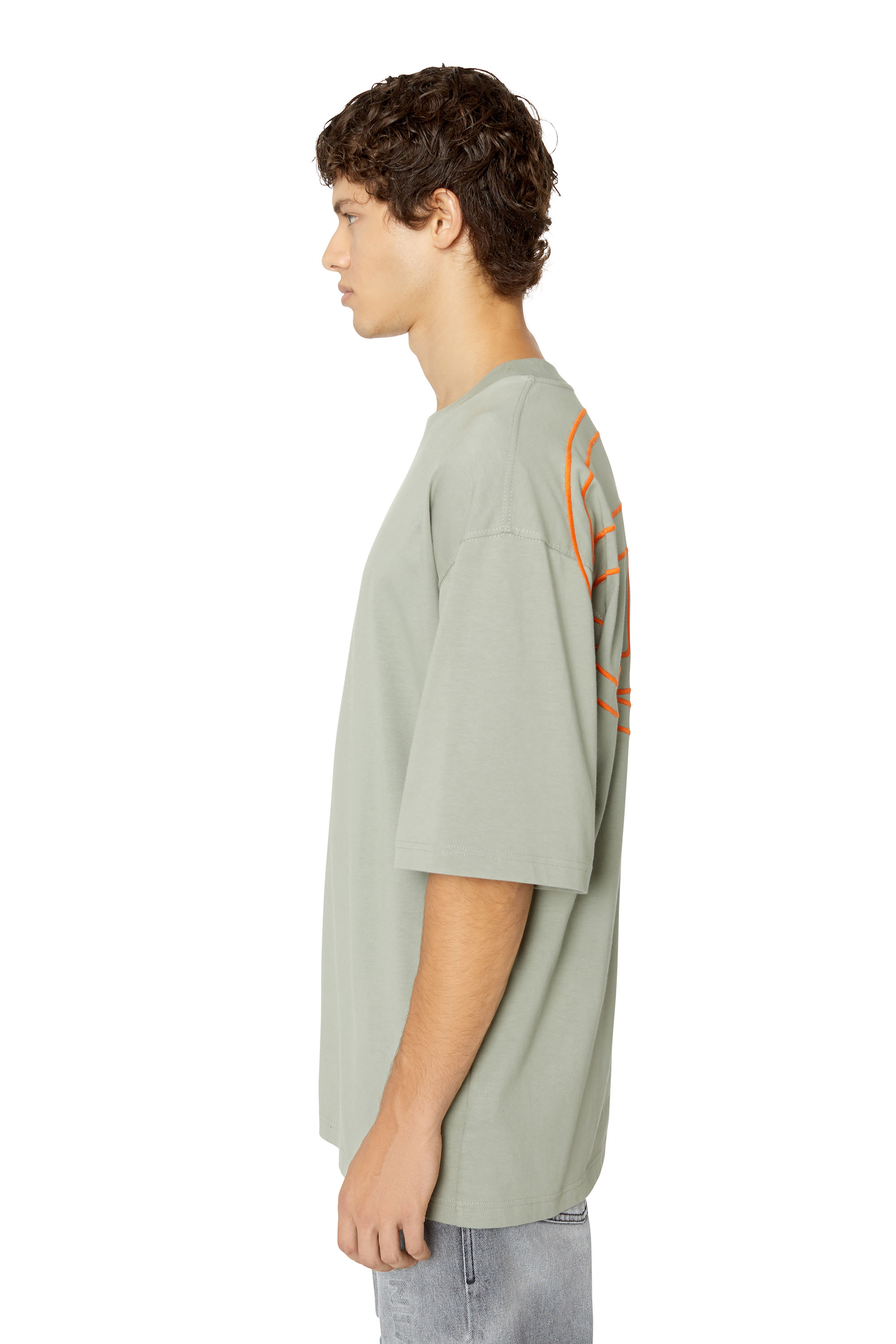 Diesel - T-BOGGY-MEGOVAL, Light Grey - Image 6