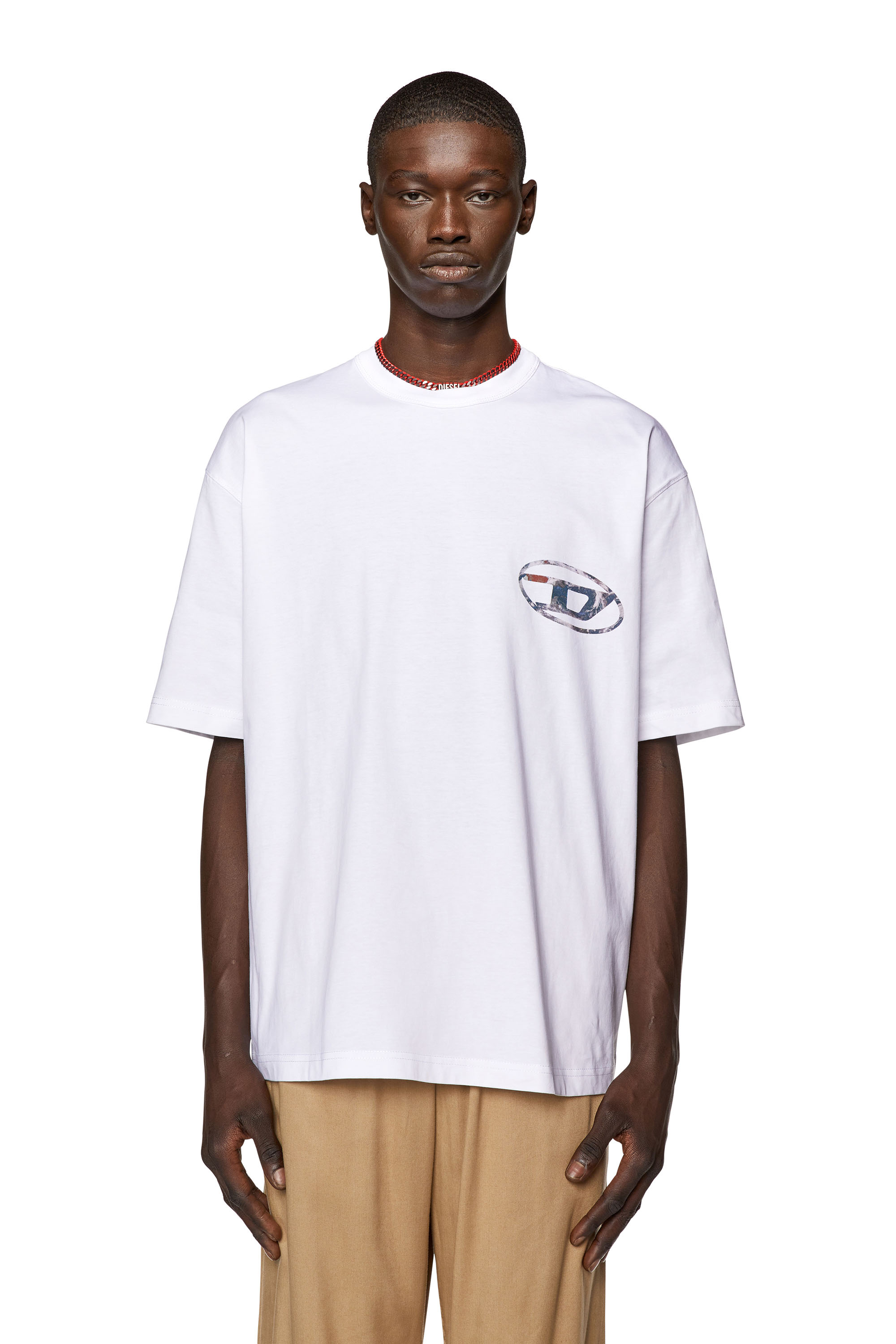 Diesel - T-WASH-L6, White - Image 5