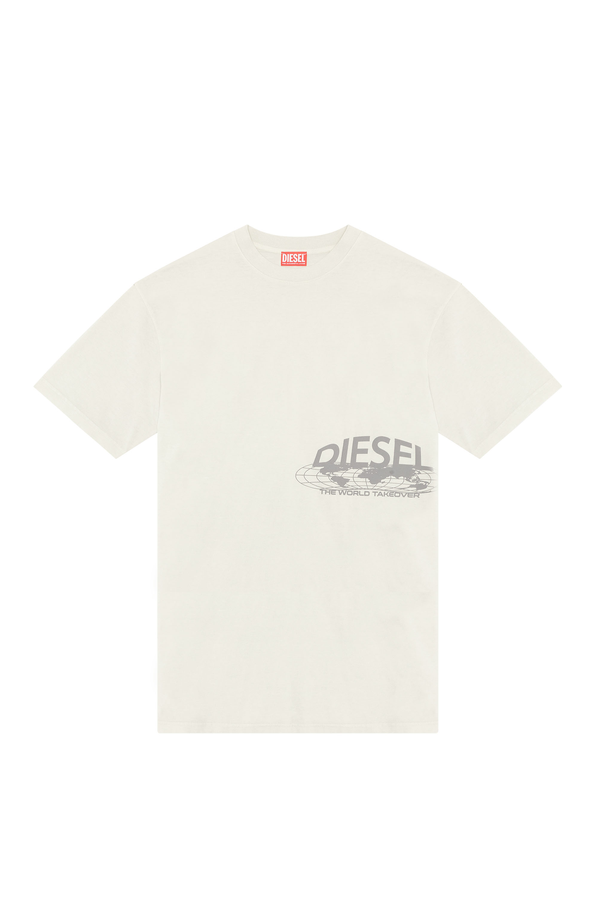 Diesel - T-WASH-L5, Light Grey - Image 3