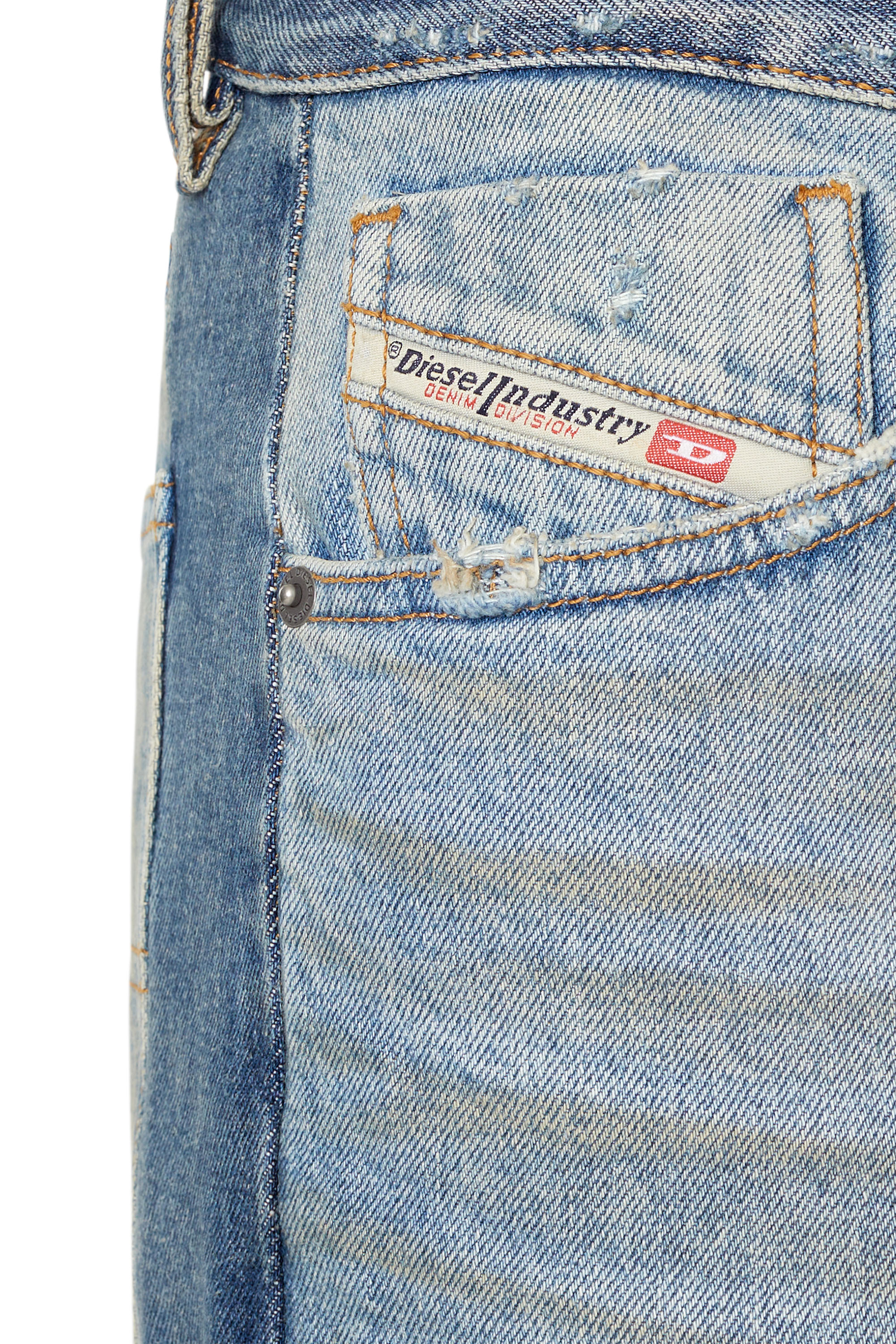 Diesel - 1995 D-Sark 09E21 Straight Jeans, Light Blue - Image 3
