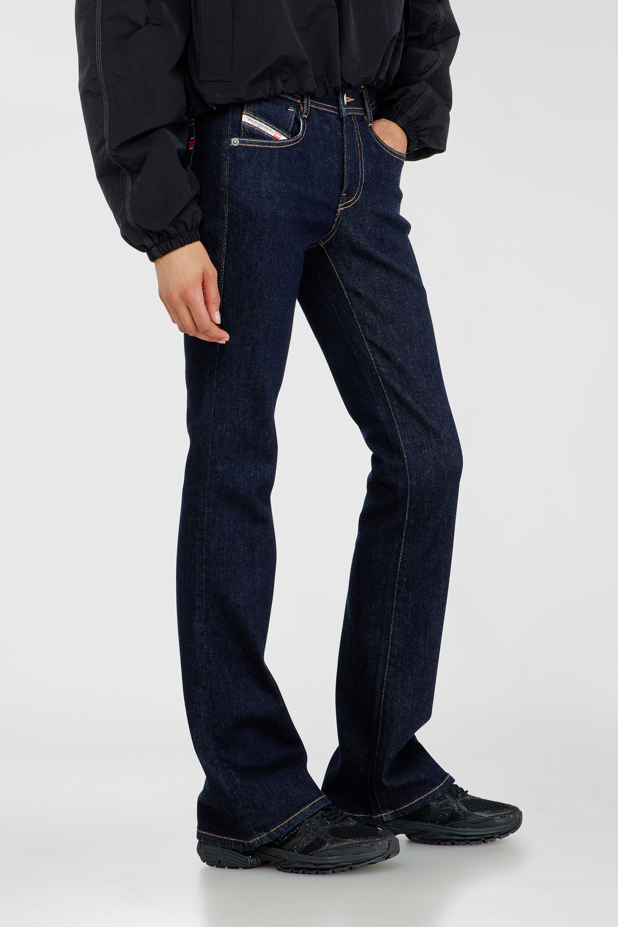 Diesel - Woman's Bootcut Jeans 1969 D-Ebbey 0HDBM, Dark Blue - 7