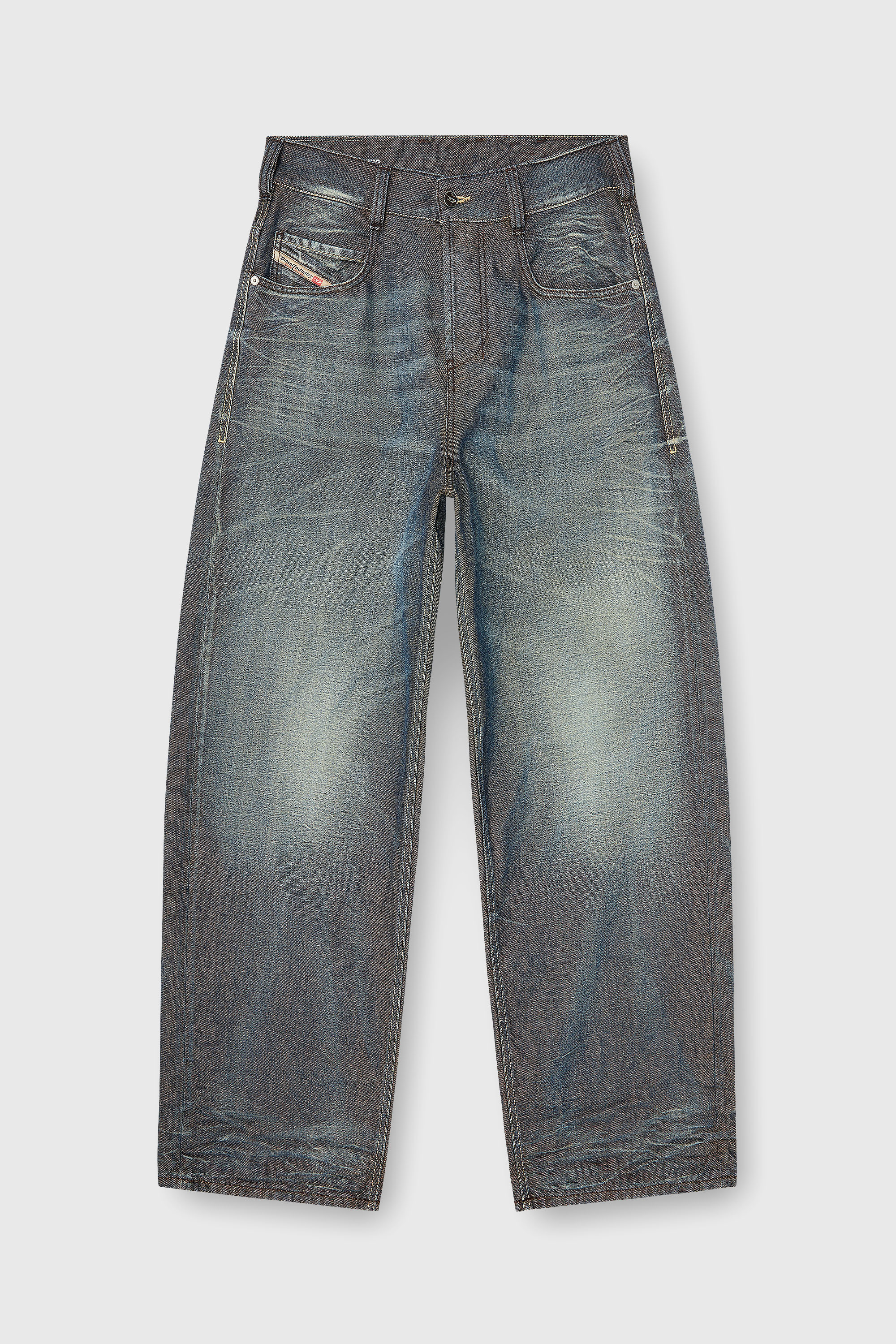 Diesel - Unisex's Relaxed Jeans 1997 D-Enim-M 007EM, Dark Blue - 8