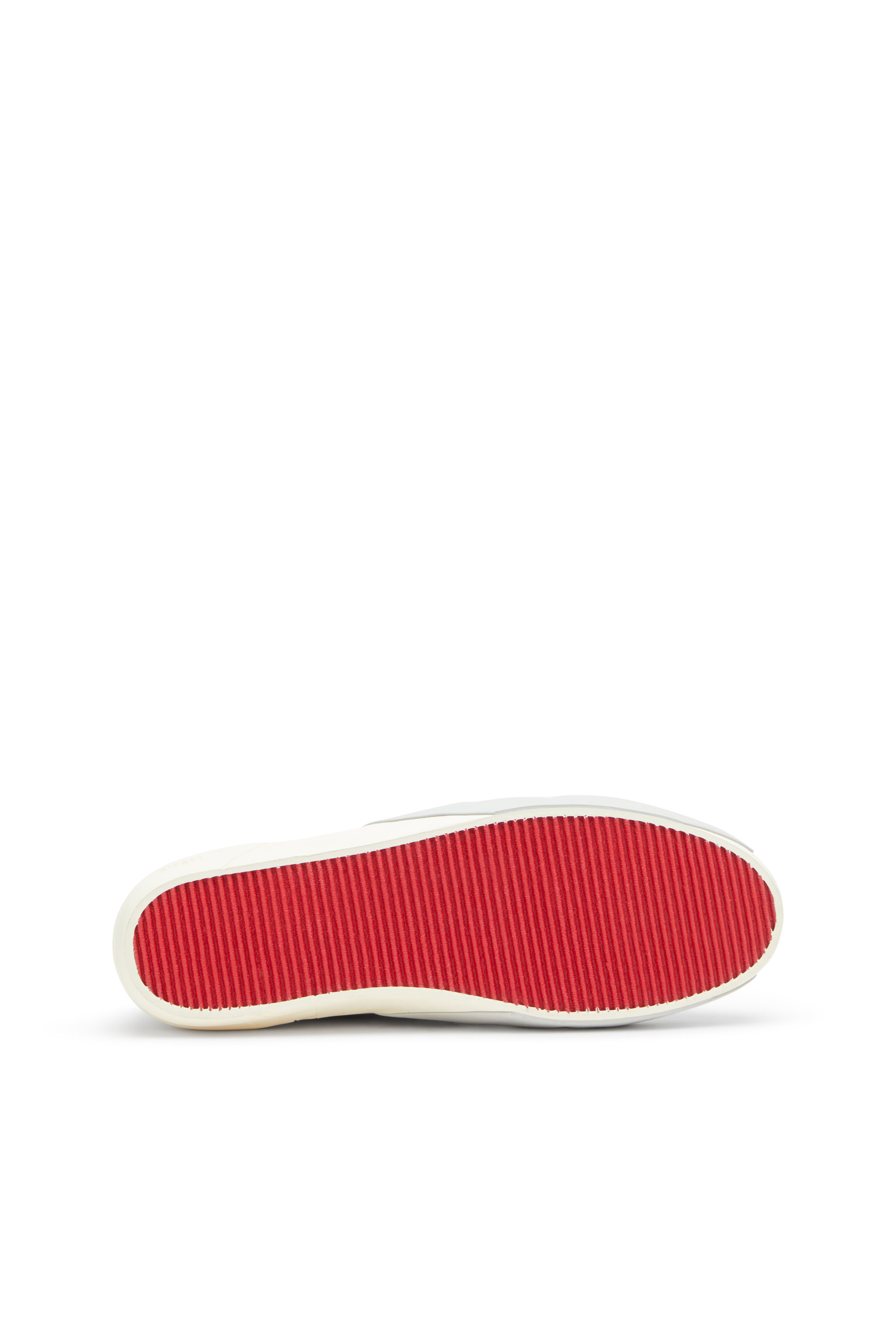 Diesel - S-SLANTE-D LOW, Man's S-Slante-D-Sneakers in suede and leather with D logo in null - 4