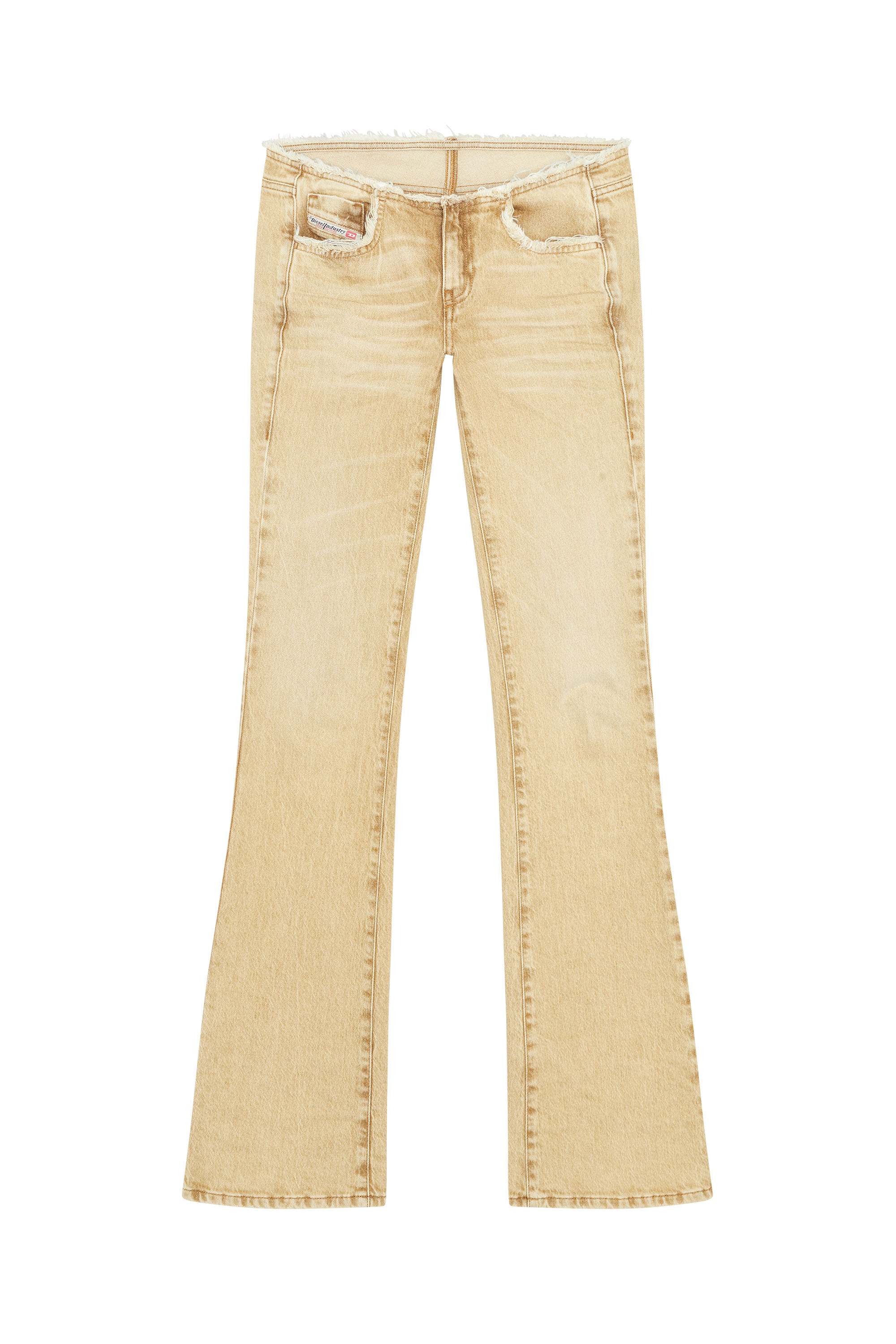 Diesel - Bootcut and Flare Jeans 1969 D-Ebbey 09G94, Light Brown - Image 5