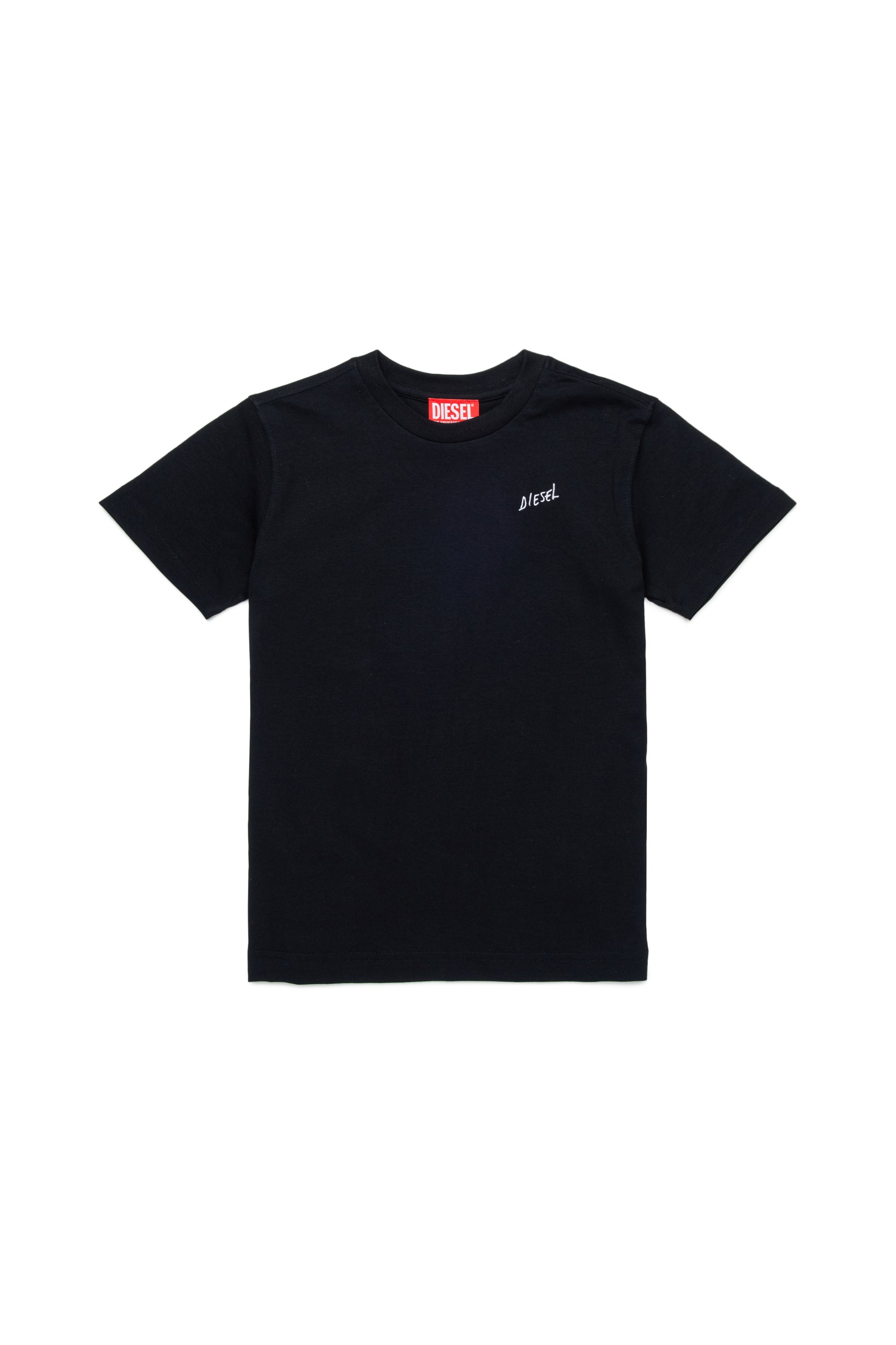 Diesel - TDIEGOSB22, Man's T-shirt in cotton in Black - 1