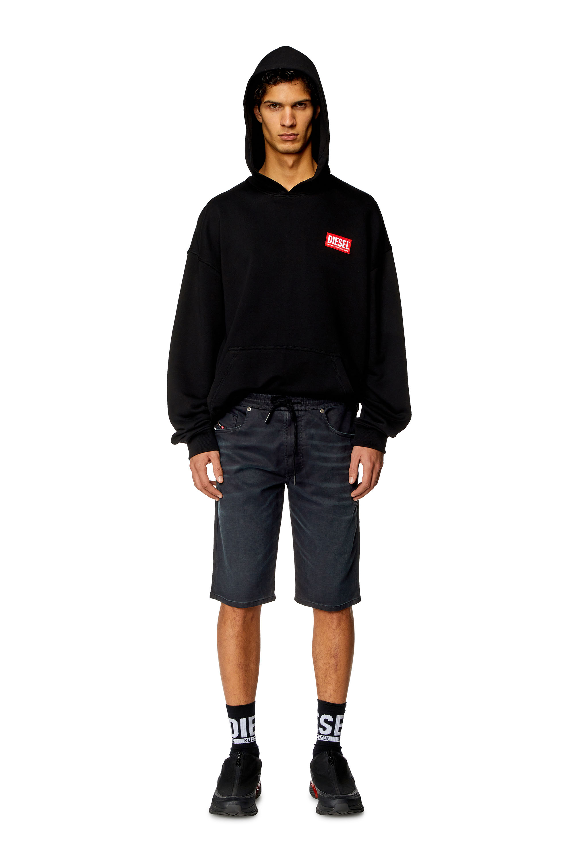 Diesel - 2033 D-KROOLEY-SHORT JOGG, Black - Image 2