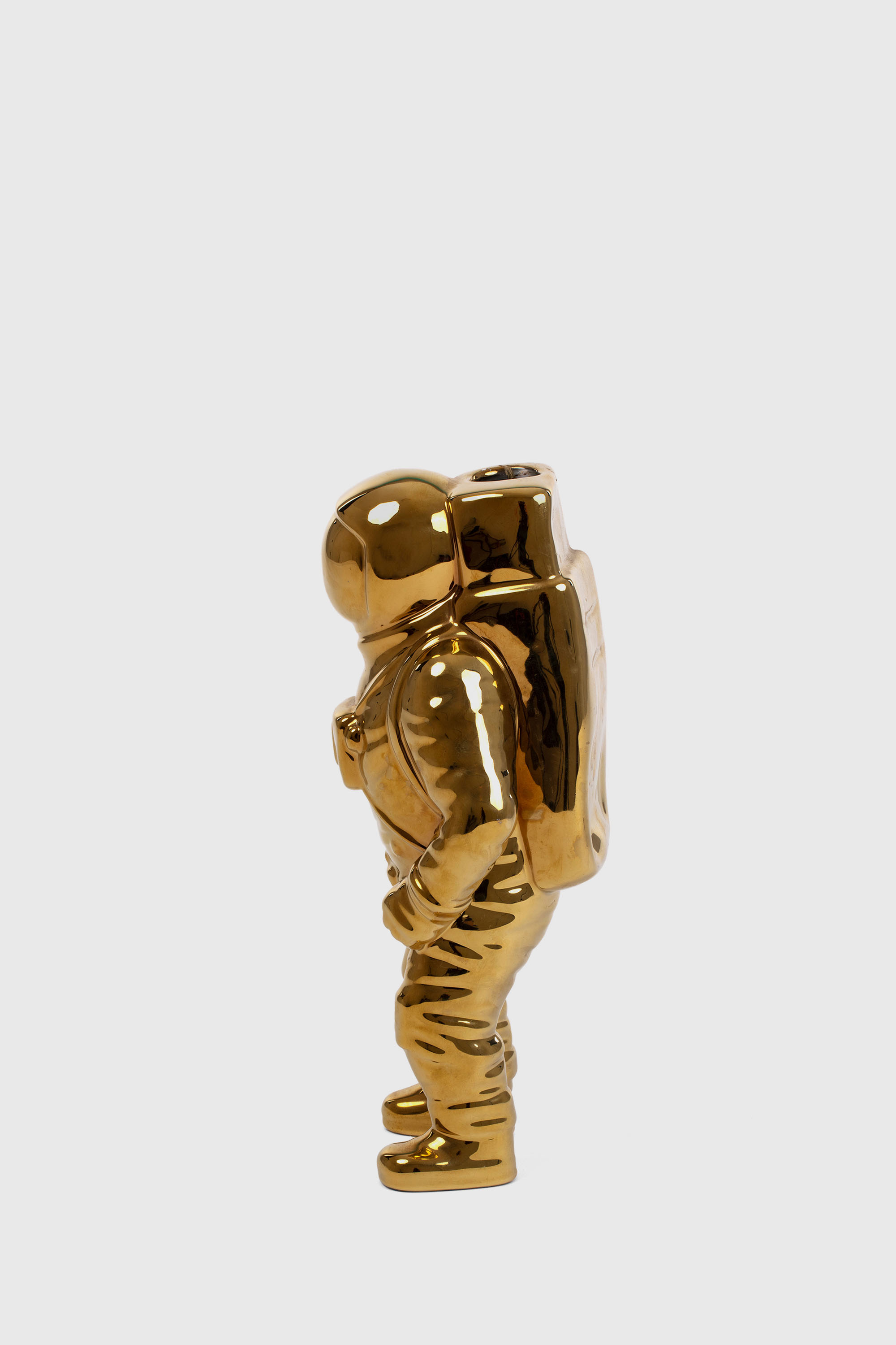 Diesel - 10933 COSMIC DINER, Unisex's Porcelain vase "Cosmic Diner: Starman Gold'' in Gold - 2