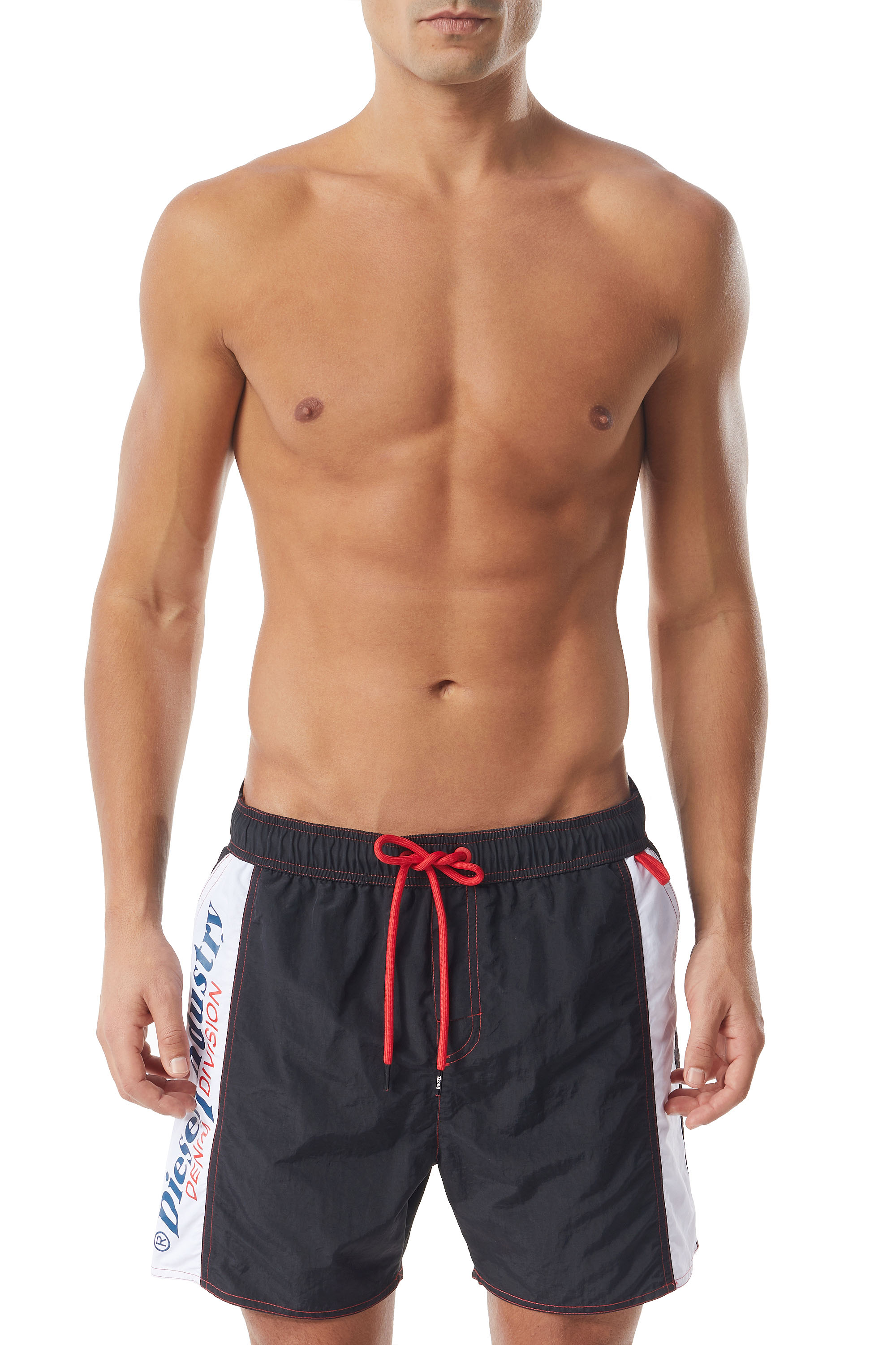 Diesel - BMBX-CAYBAY CALZONCINI, Black - Image 1