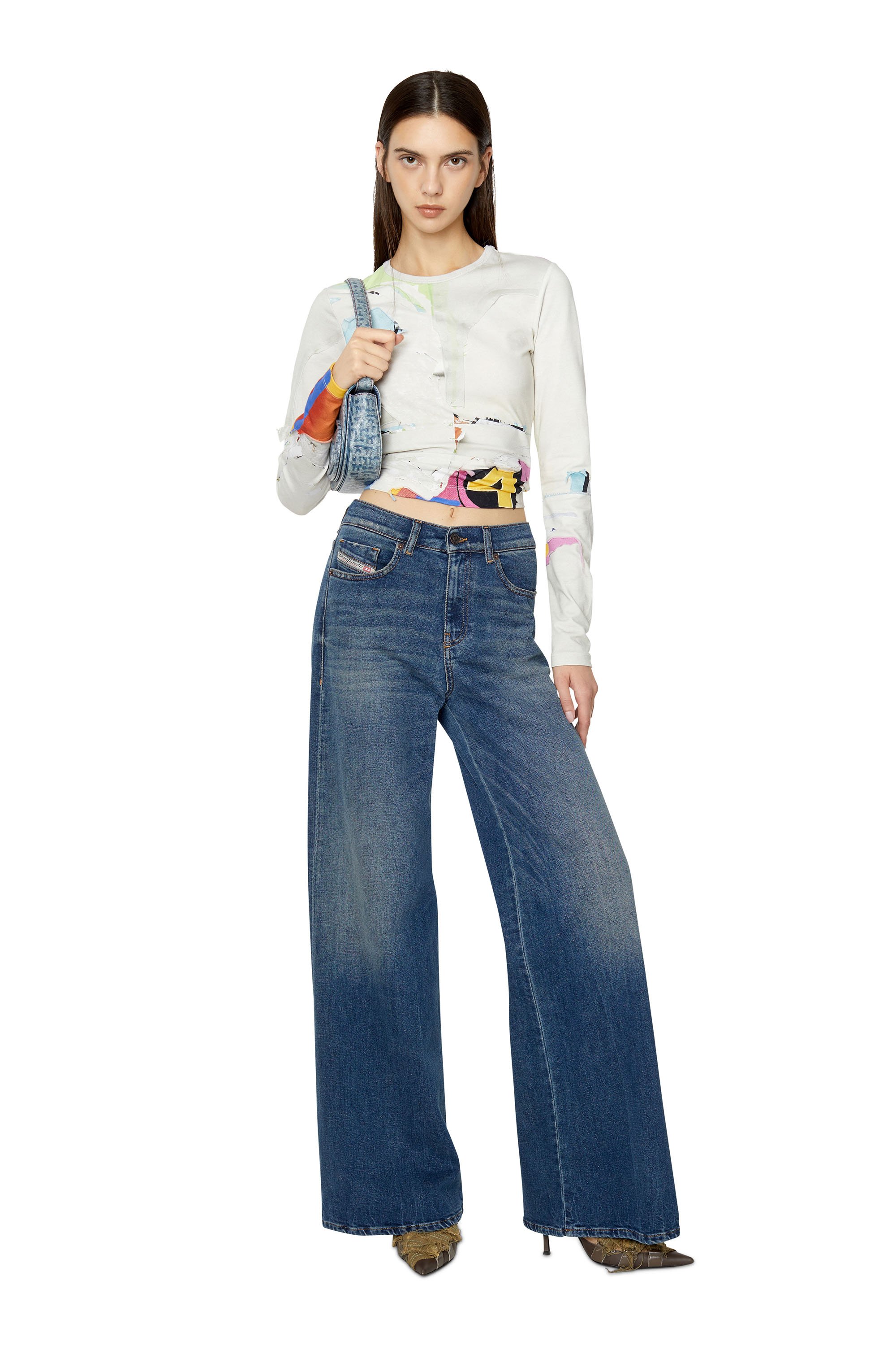 1978 09E66 Bootcut and Flare Jeans
