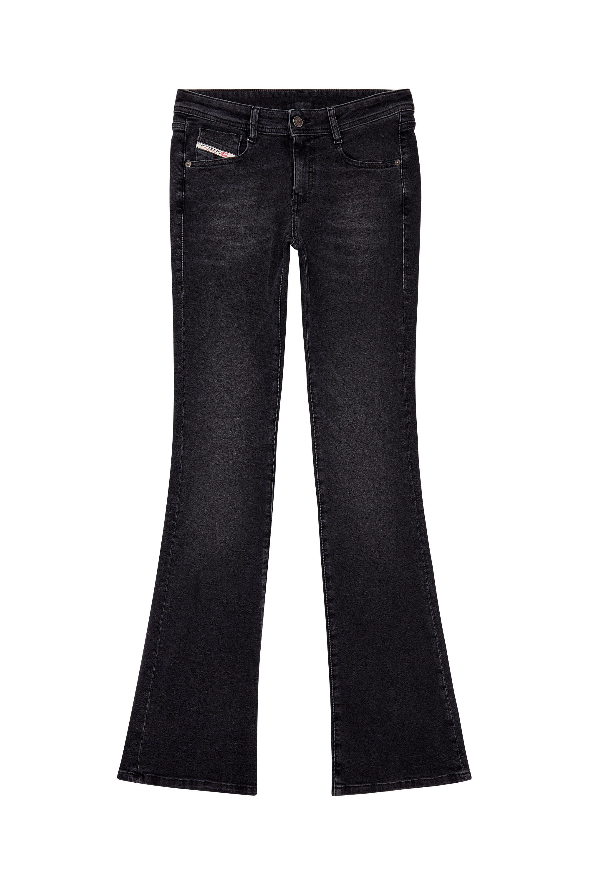 Diesel - Woman's Bootcut Jeans 1969 D-Ebbey 0PFAS, Black/Dark grey - 2