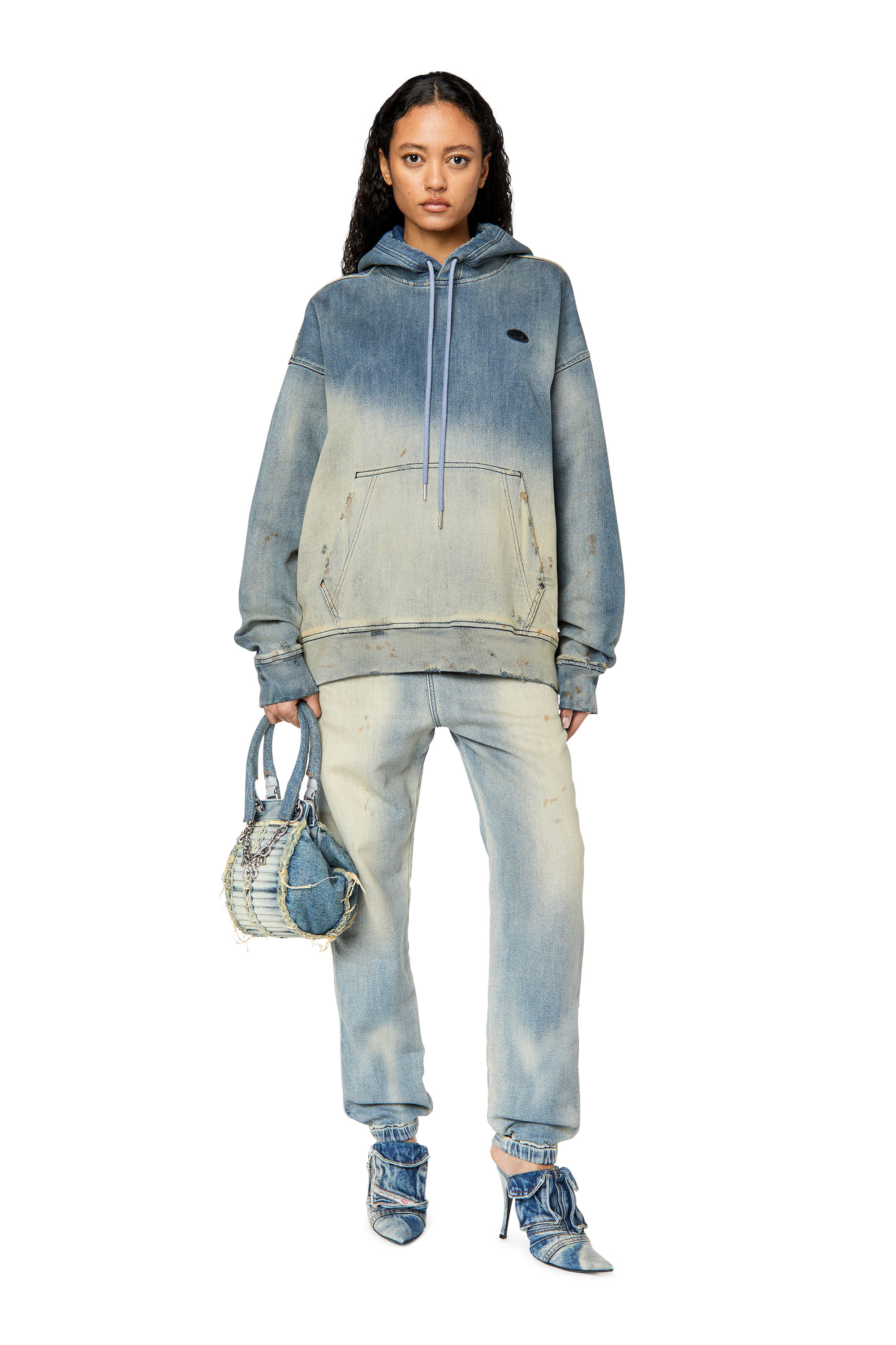 Diesel - D-Lab Track Denim 09G48 Tapered, Light Blue - Image 5