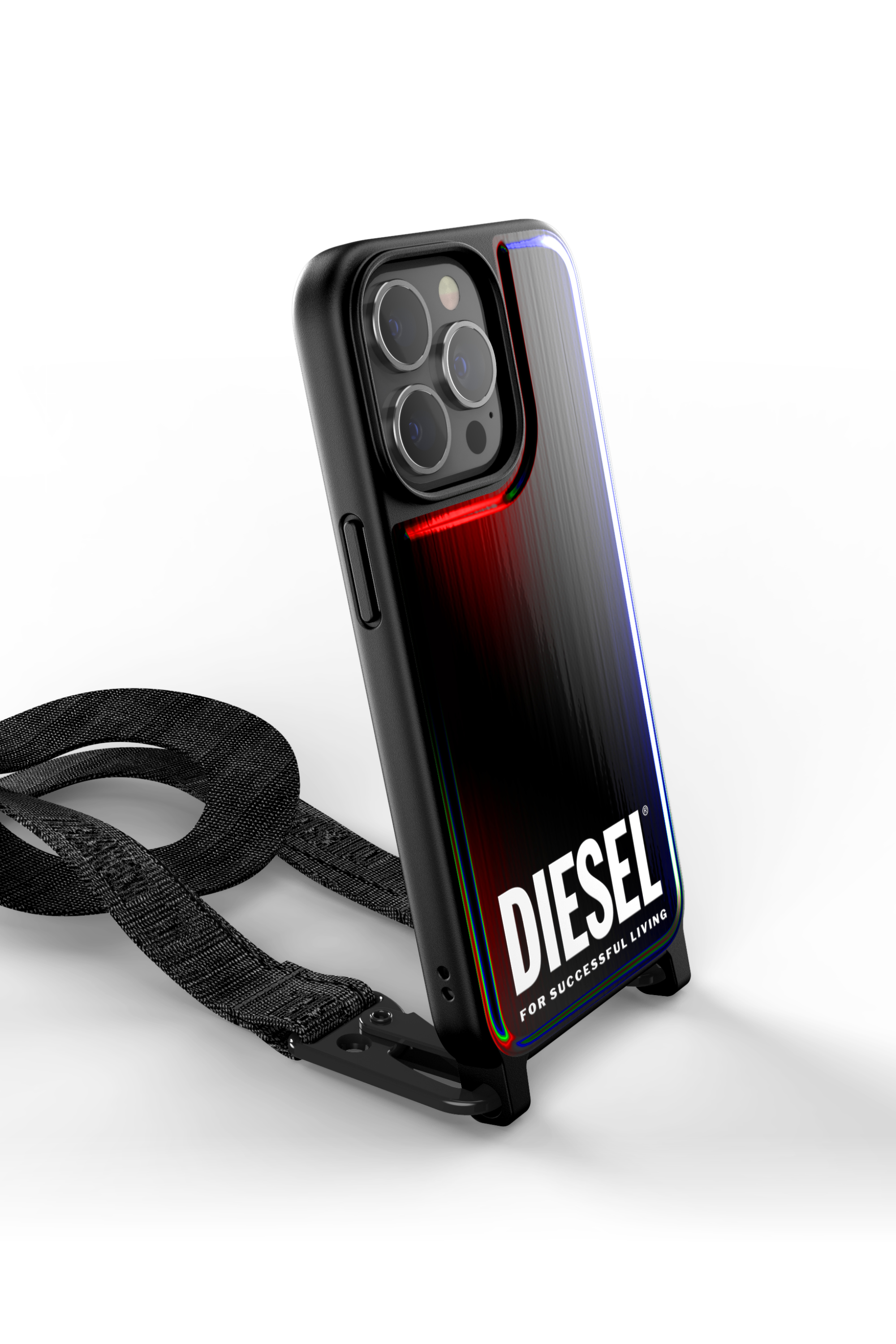 Diesel - 47171 NECKLACE CASE, Multicolor/Black - Image 3