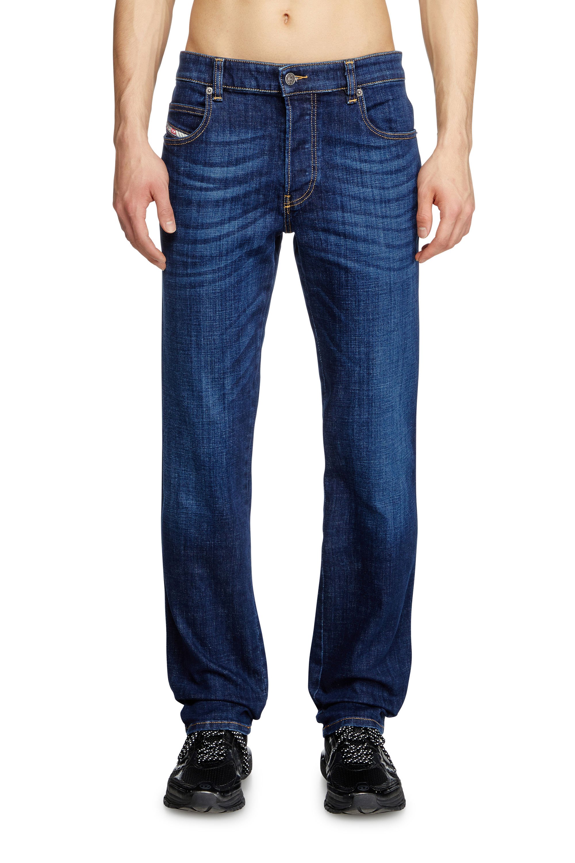 Diesel - Man's Slim Jeans 1993 D-Vyl 09F89, Dark Blue - 1