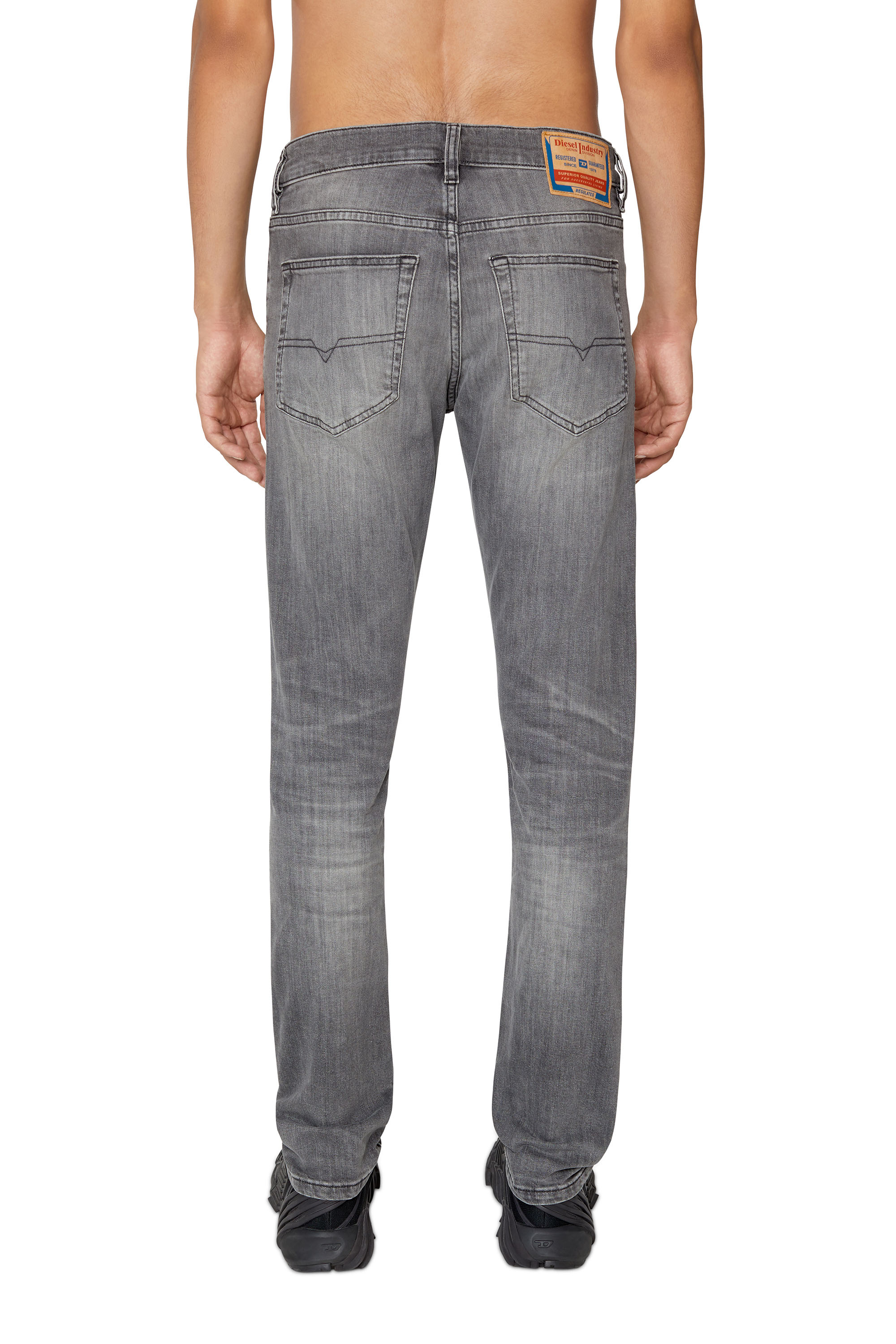 Diesel - Slim Jeans D-Luster 0BJAX, Black/Dark grey - Image 3
