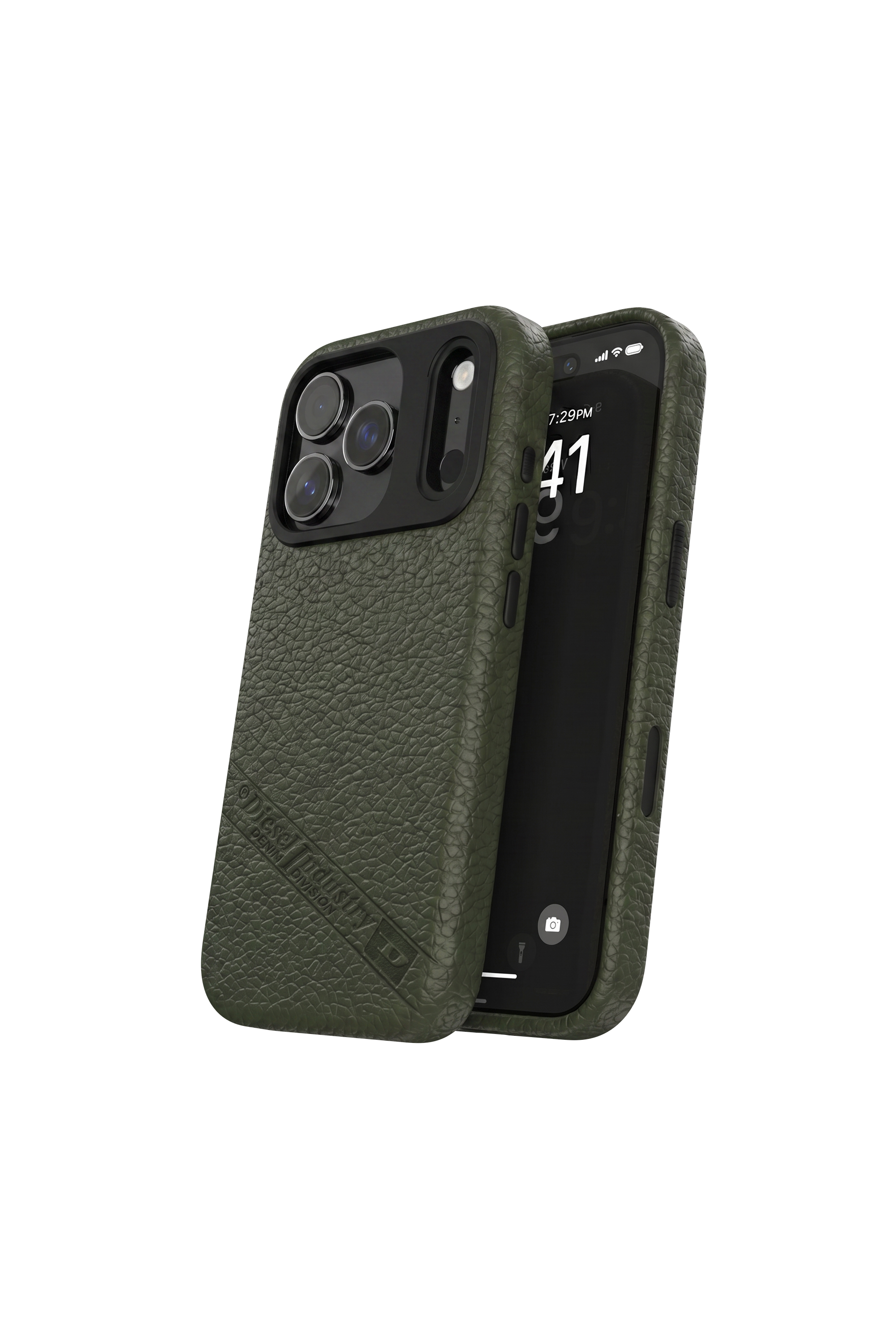 Diesel - 60647 MOULDED CASE, Unisex's Flag D case with MagSafe for iPhone 17 Pro in Dark Green - 3