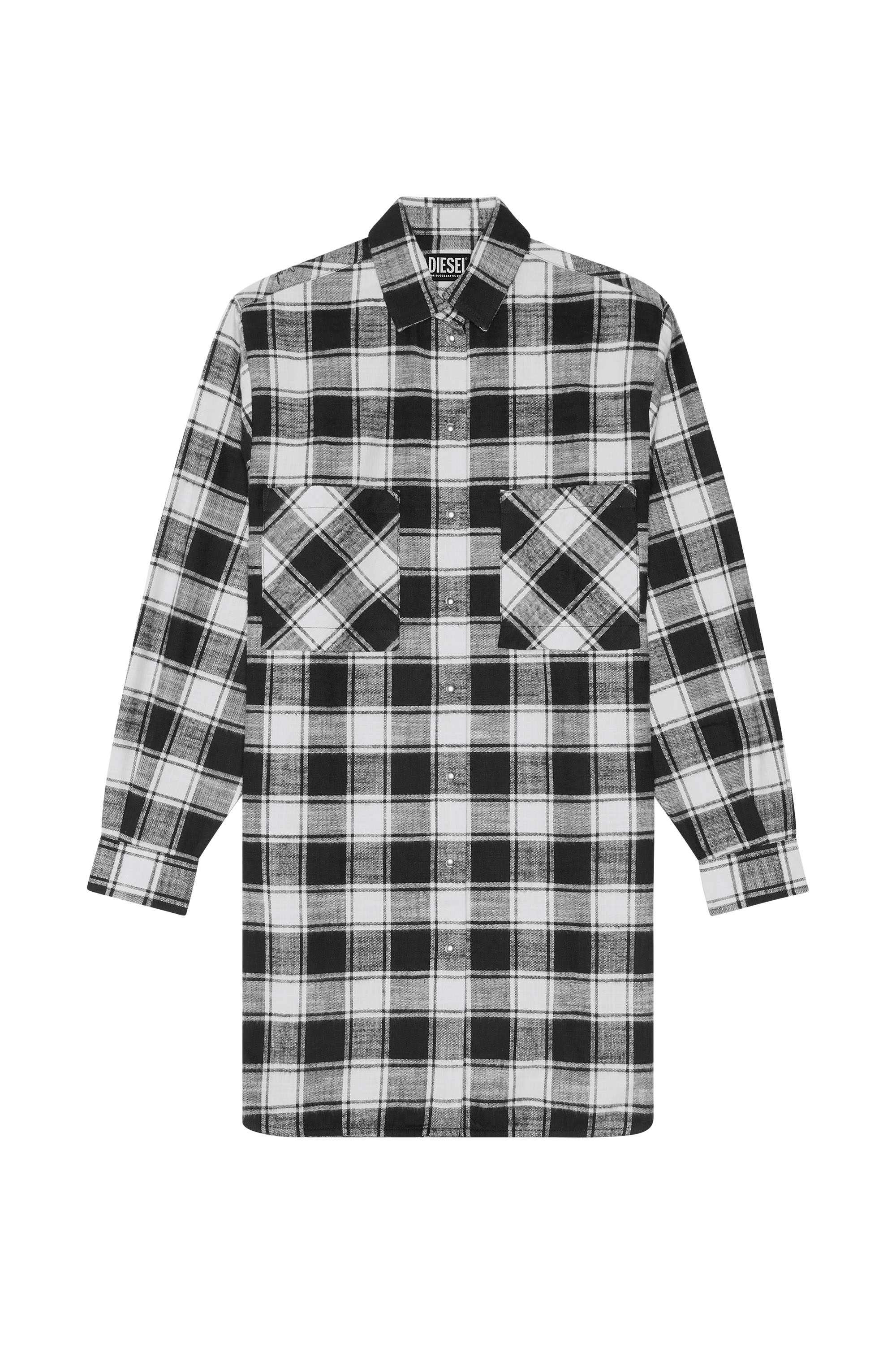 diesel checkered shirt